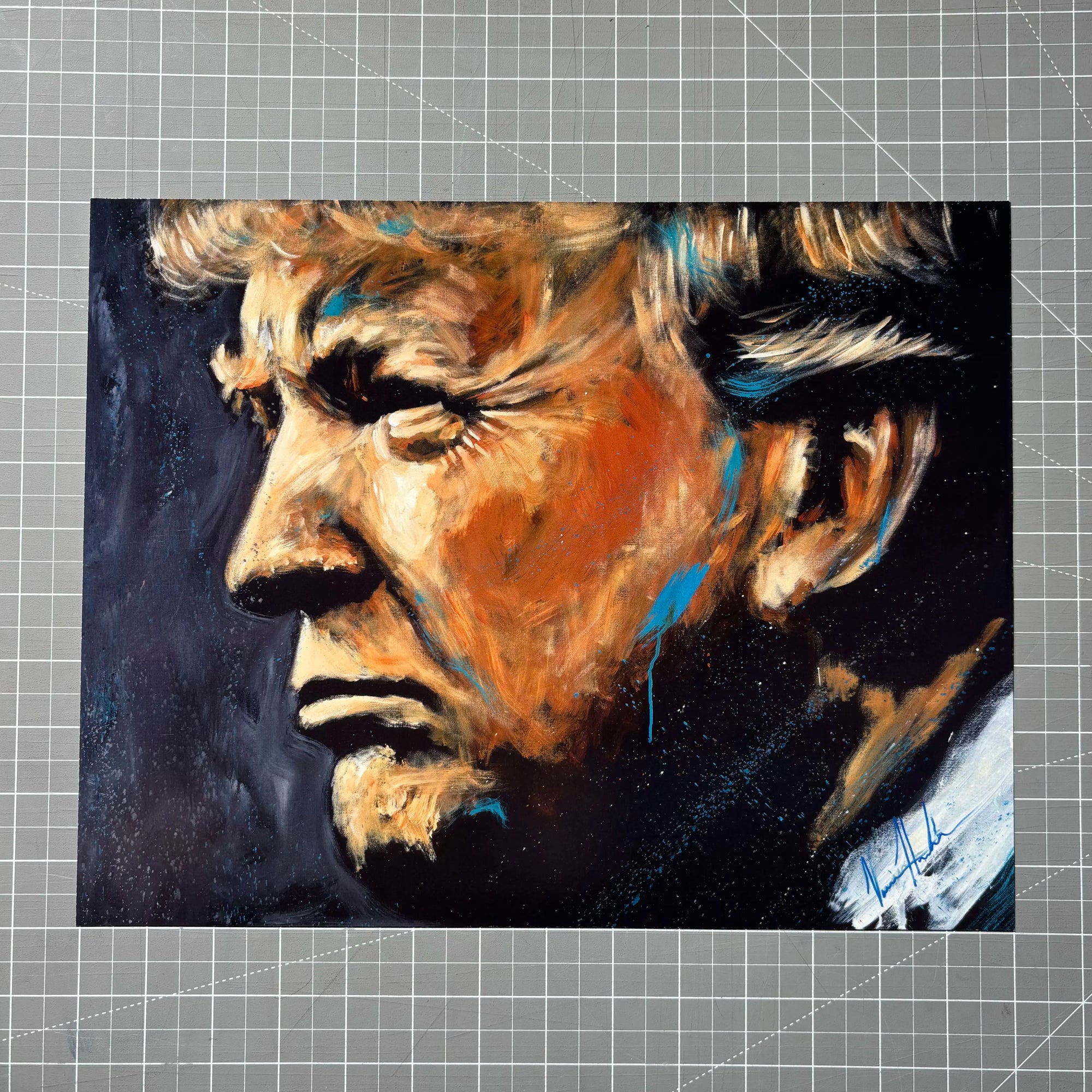 Donald Trump Portrait (Clearance Print) Vanessa Horabuena