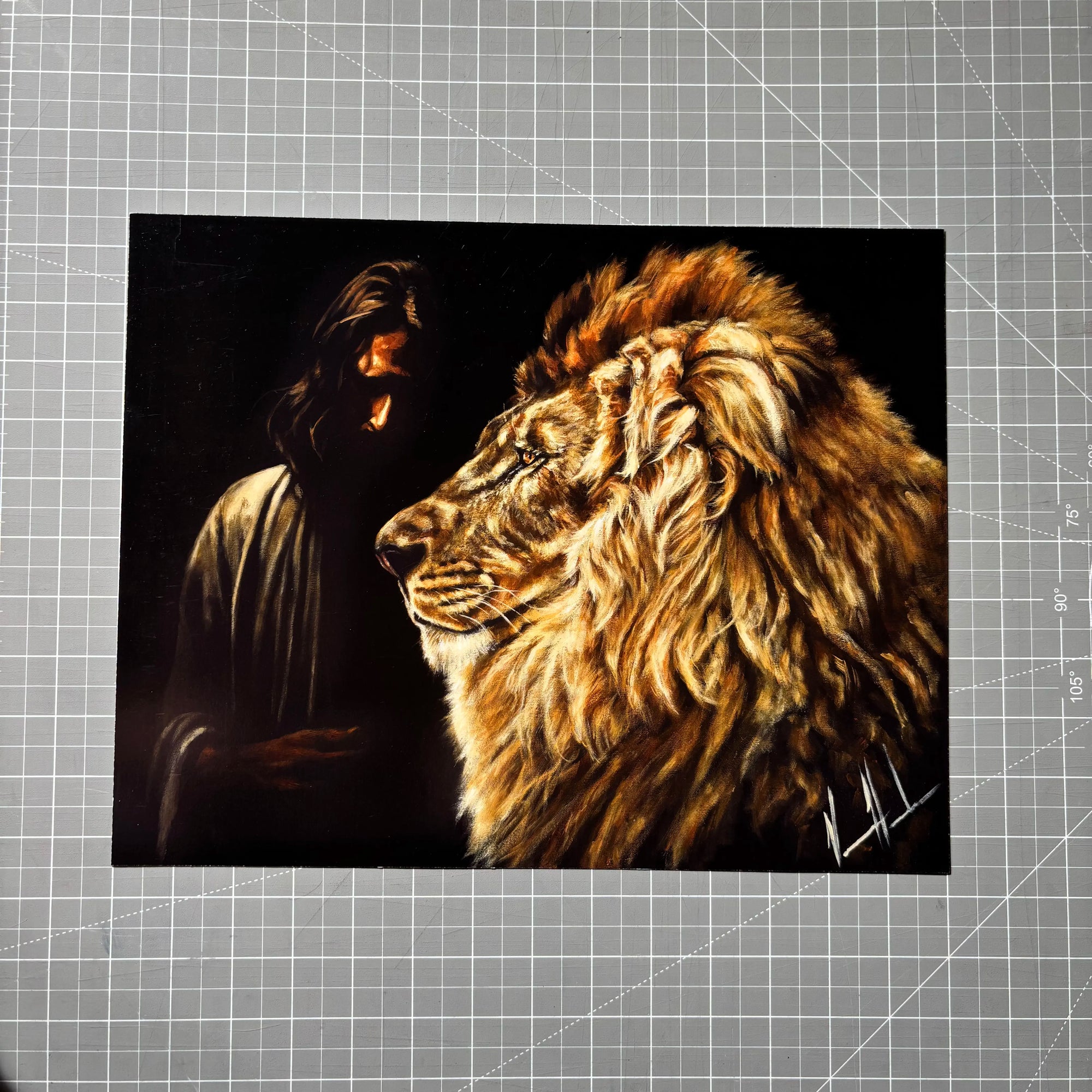 Solemn Plan of a King (Clearance Print) Vanessa Horabuena