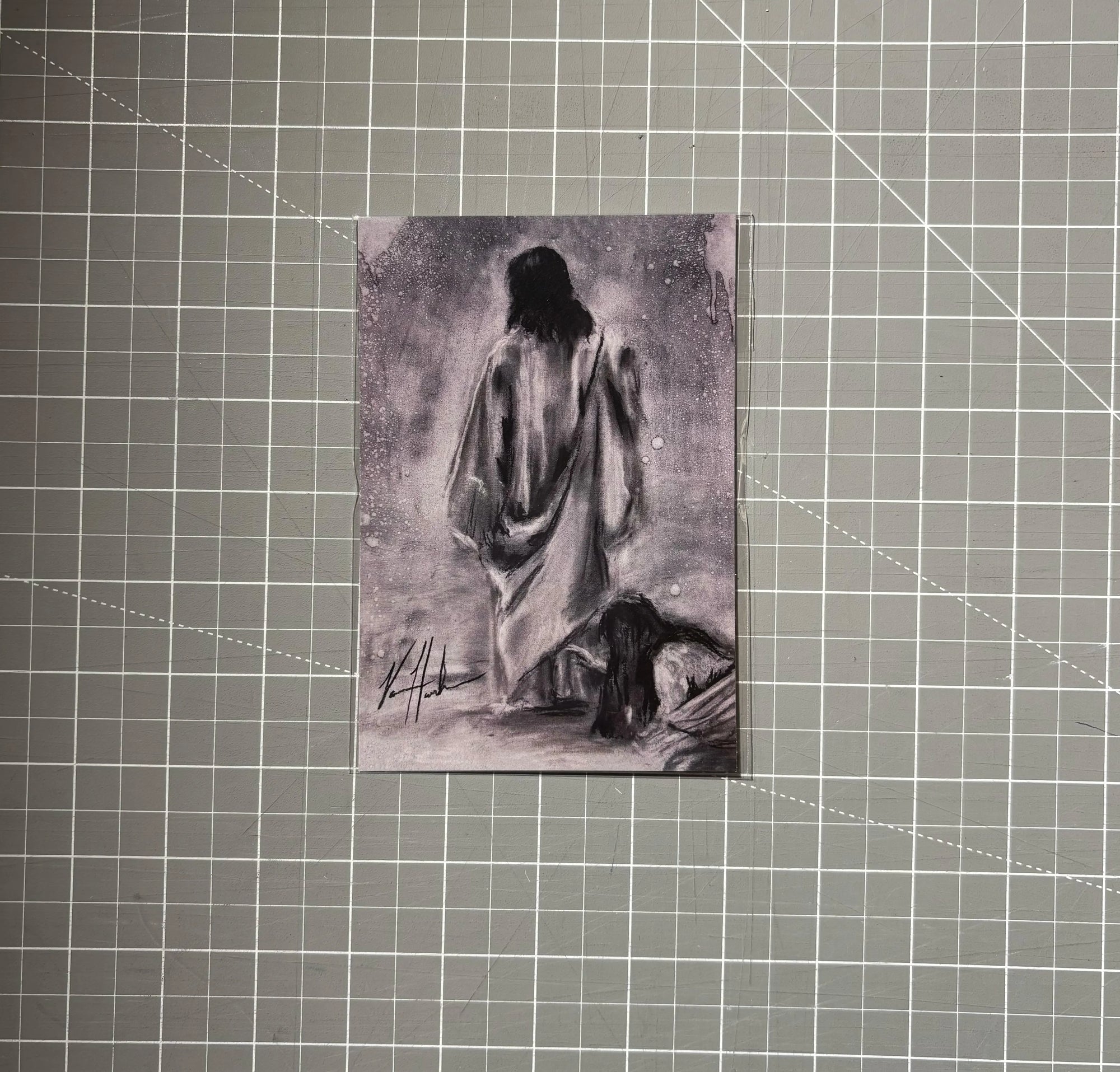 Jesus Healer Sketch (Clearance Print) Vanessa Horabuena