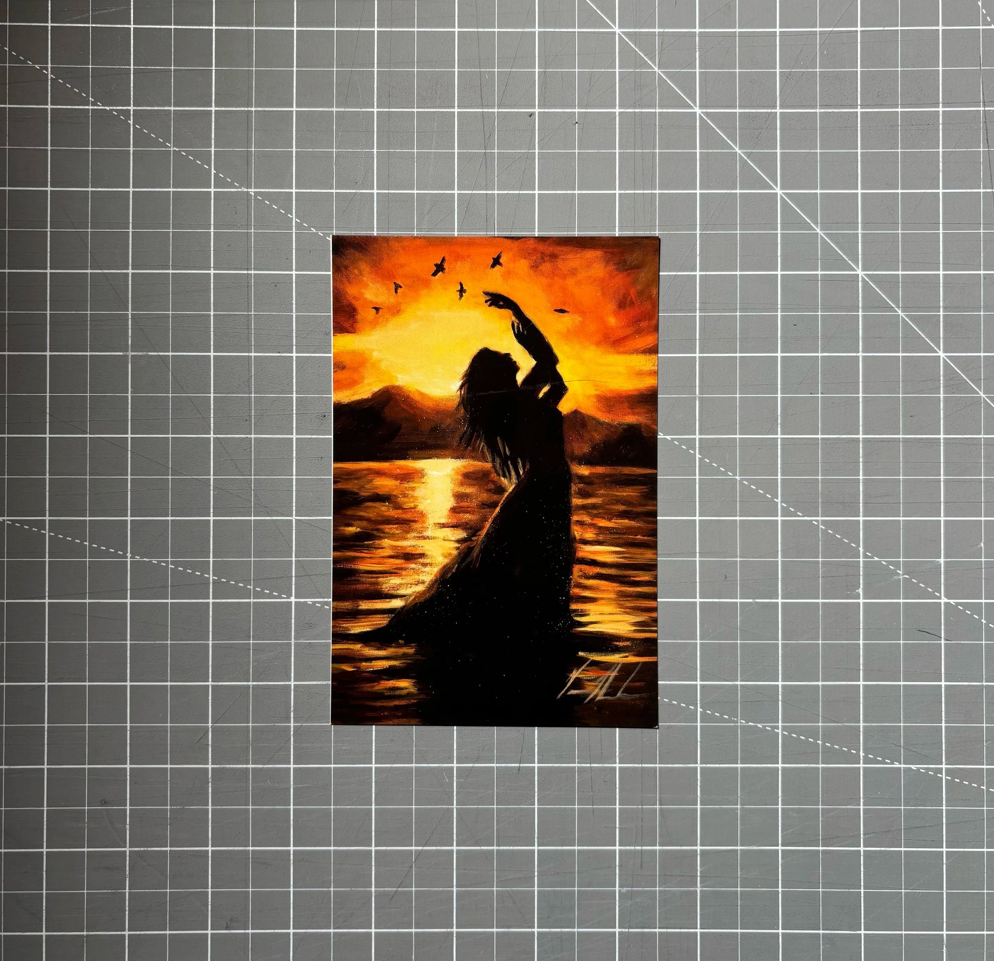 Upon the Waters (Clearance Print) Vanessa Horabuena