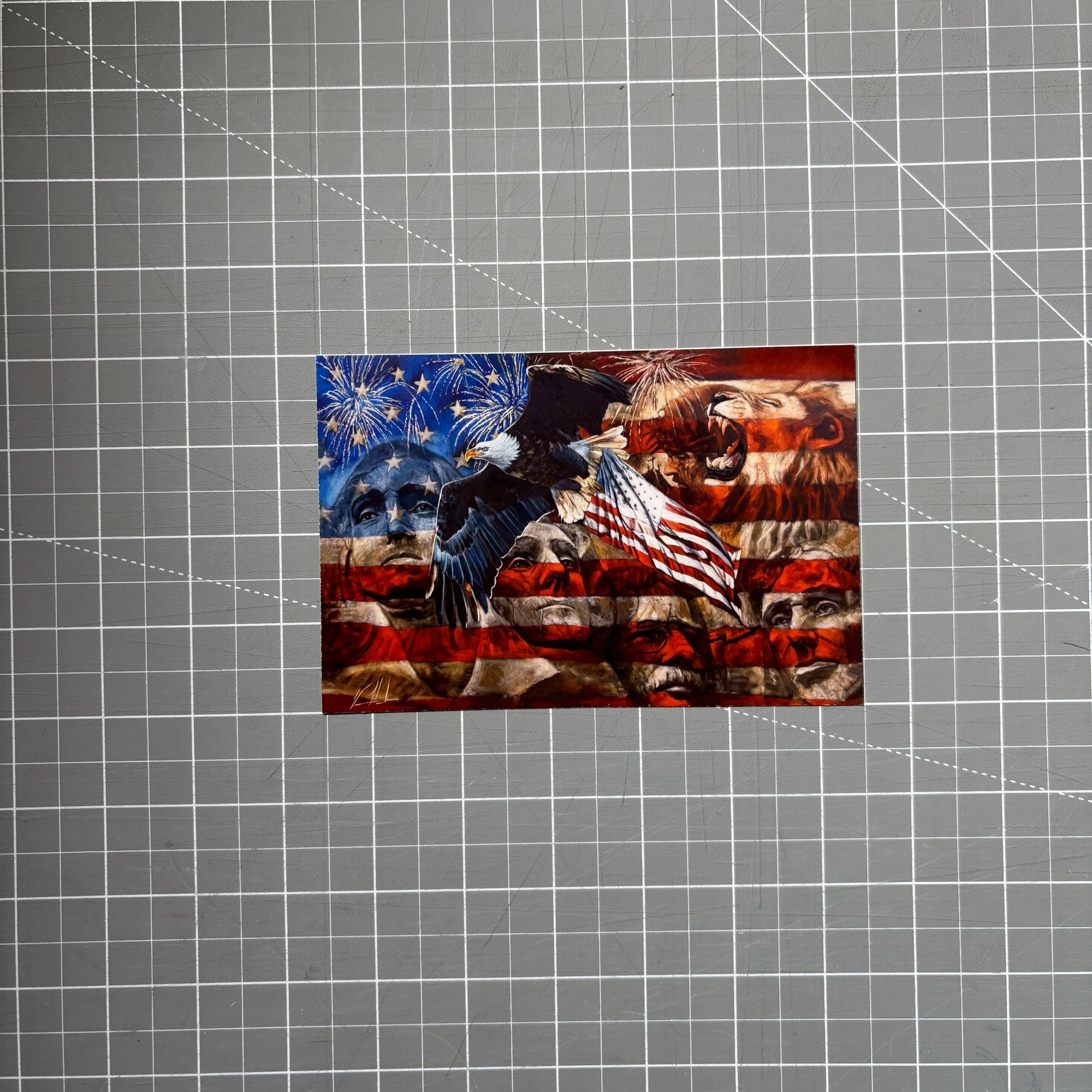 An American Tribute (Clearance Print) Vanessa Horabuena