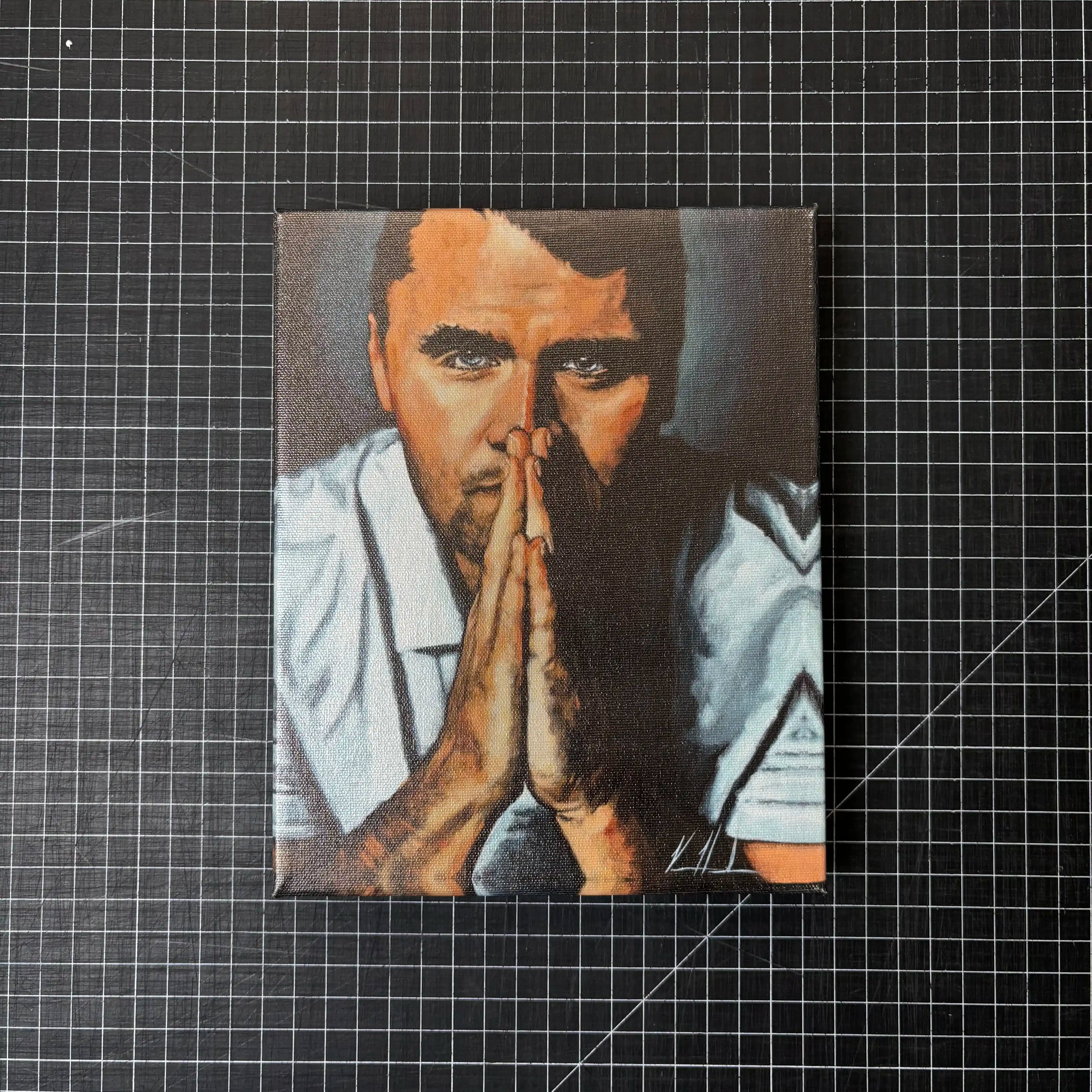 C#. 1 - Charlie Kirk - A Hero's Tribute - 8"x10" Canvas Print Vanessa Horabuena