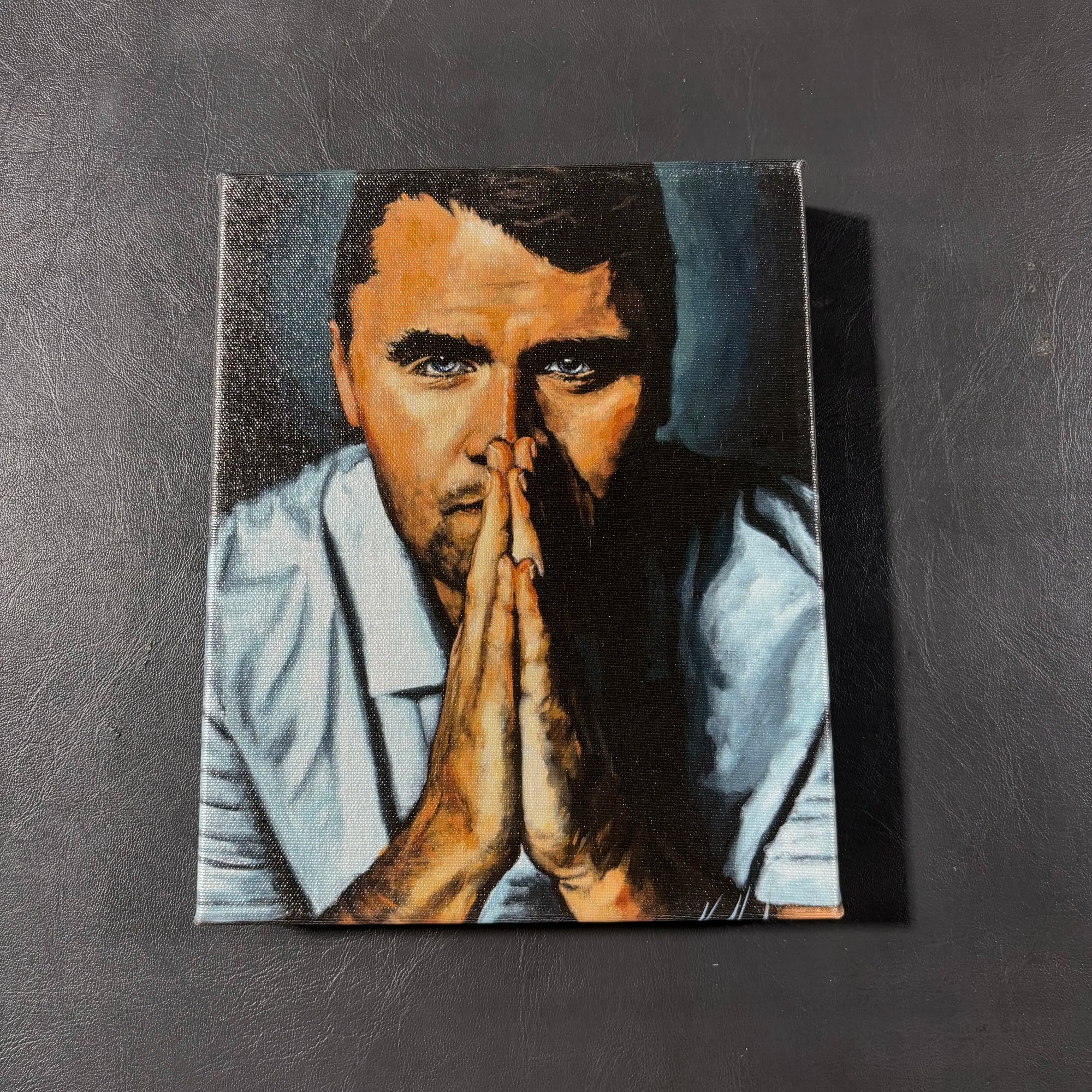 C#. 14 - Charlie Kirk - A Hero's Tribute - 8"x10" Canvas Print Vanessa Horabuena