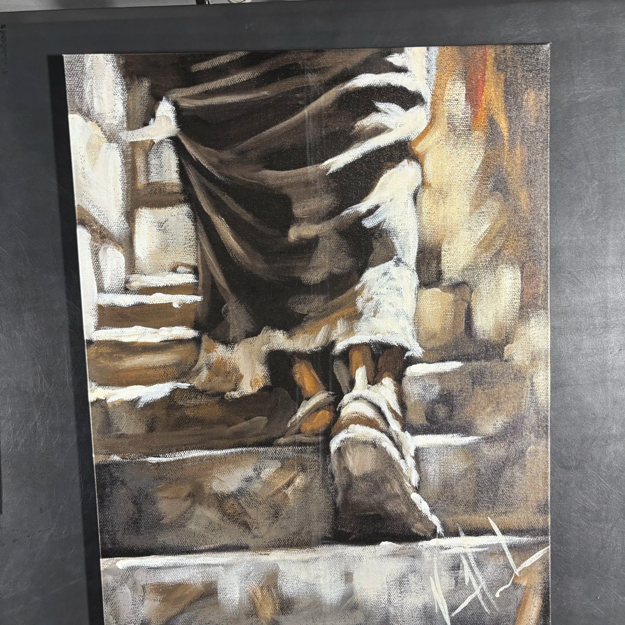 C#. 26 - Walking in Victory - 30"x40" Canvas Print Vanessa Horabuena
