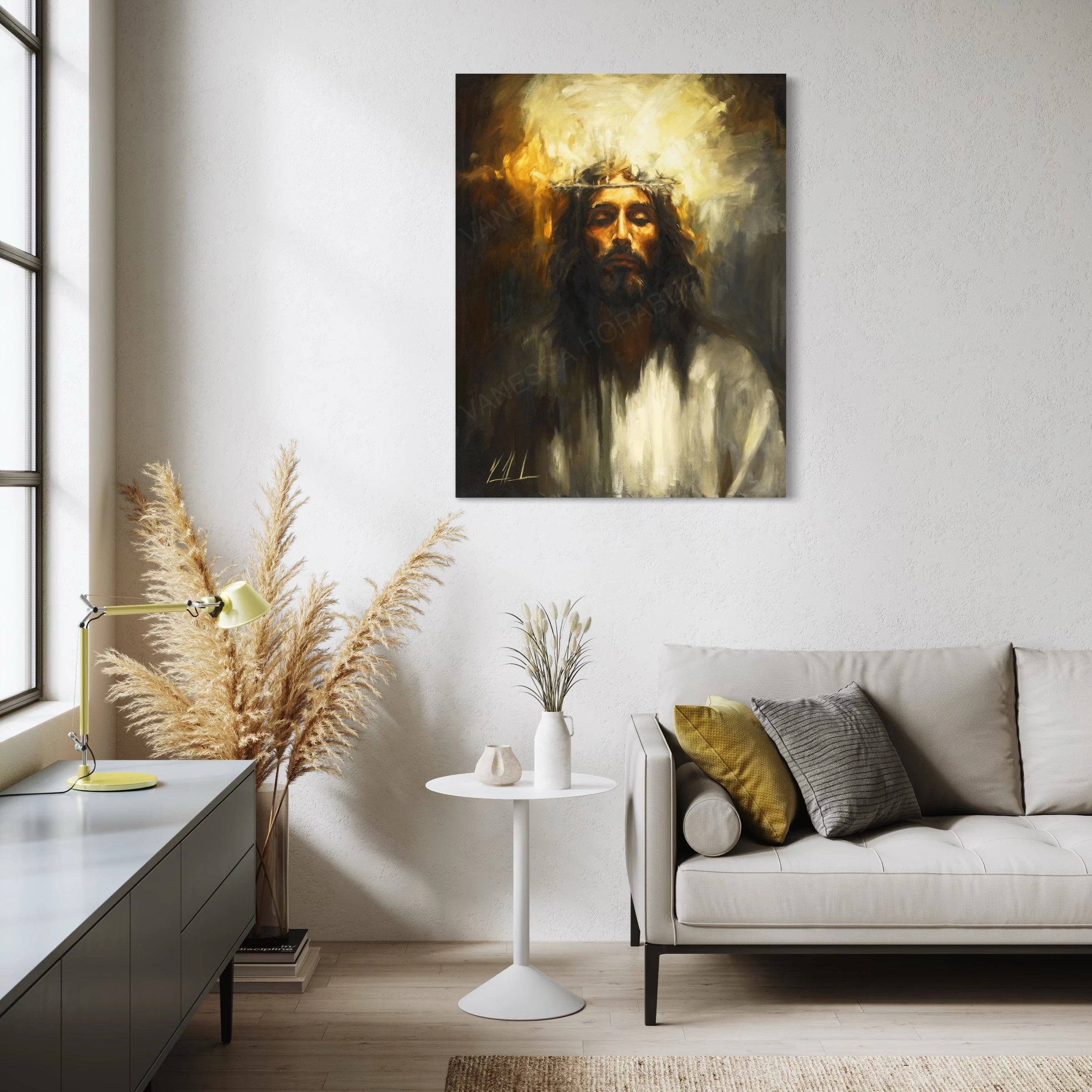Holy One Jesus Art Print Vanessa Horabuena