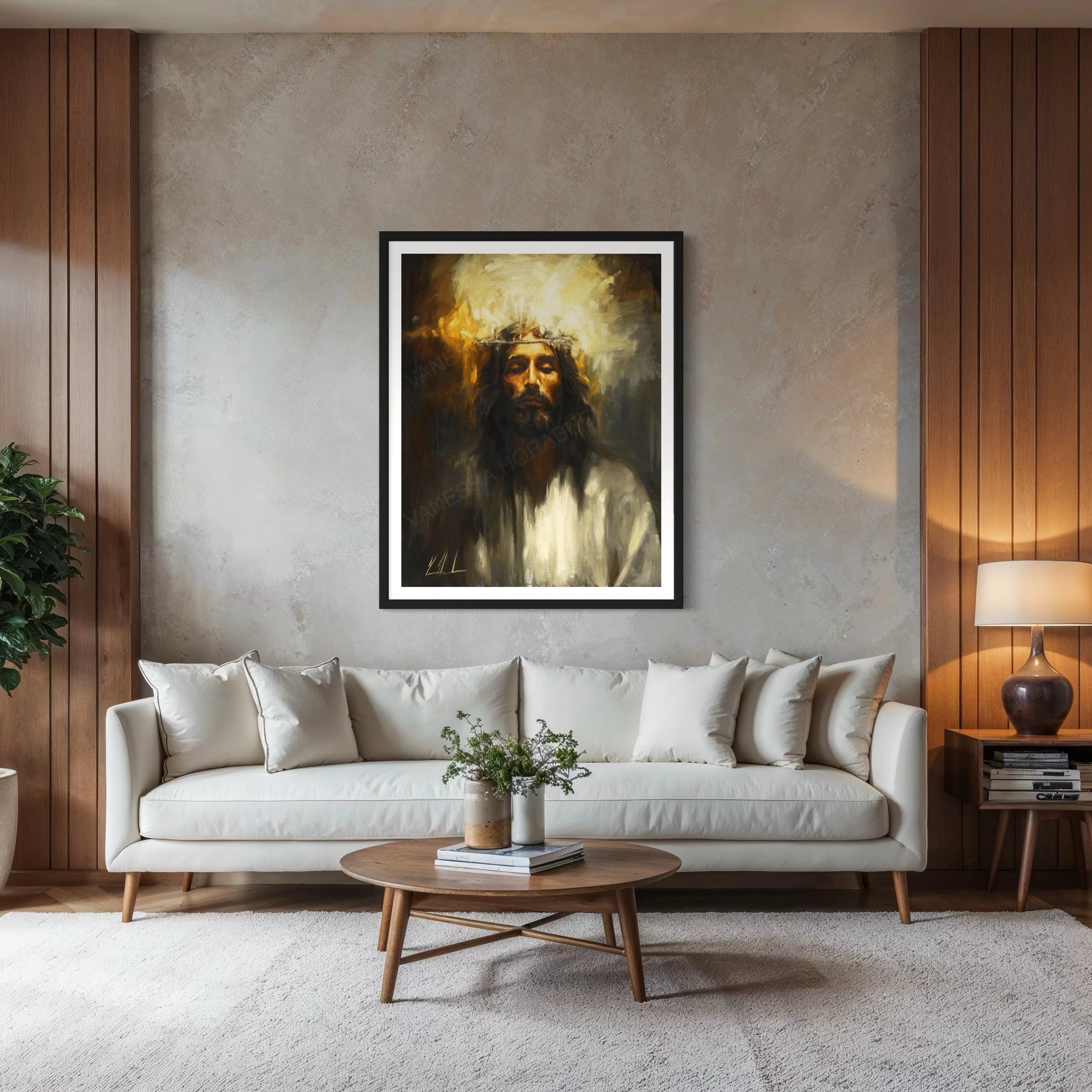 Holy One Jesus Art Print Vanessa Horabuena