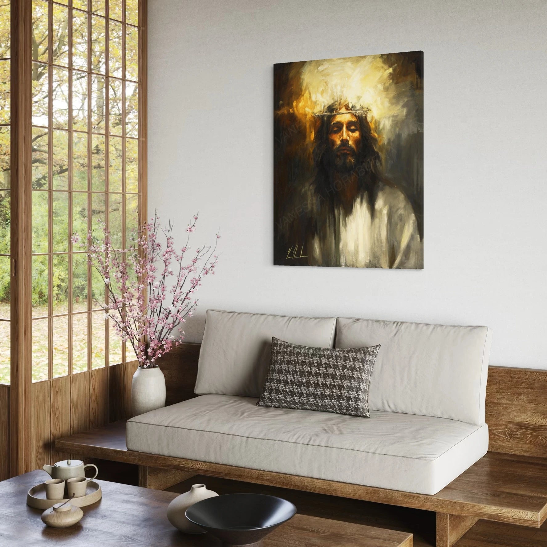 Holy One Jesus Art Print Vanessa Horabuena