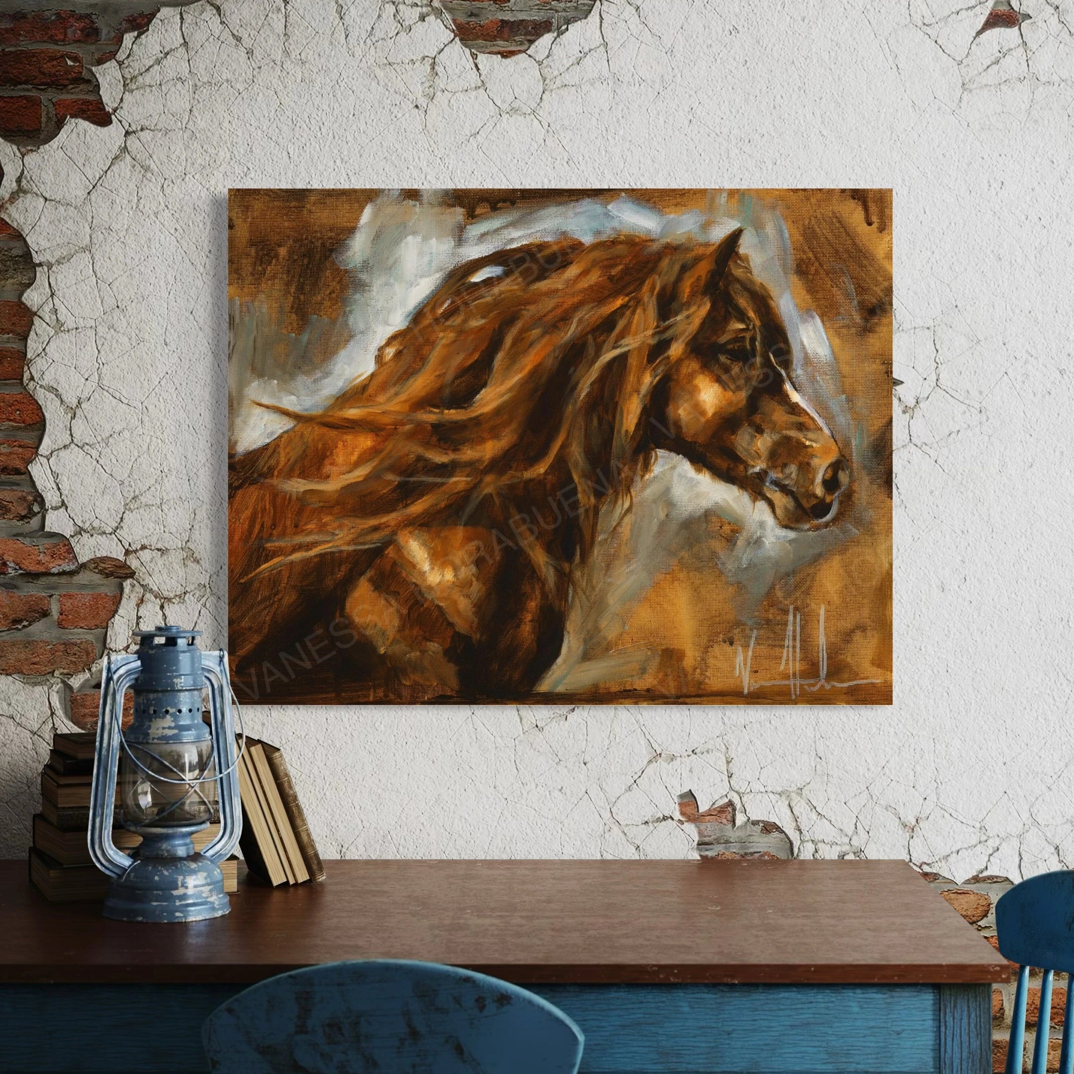Seek Truth Horse Art Print Vanessa Horabuena