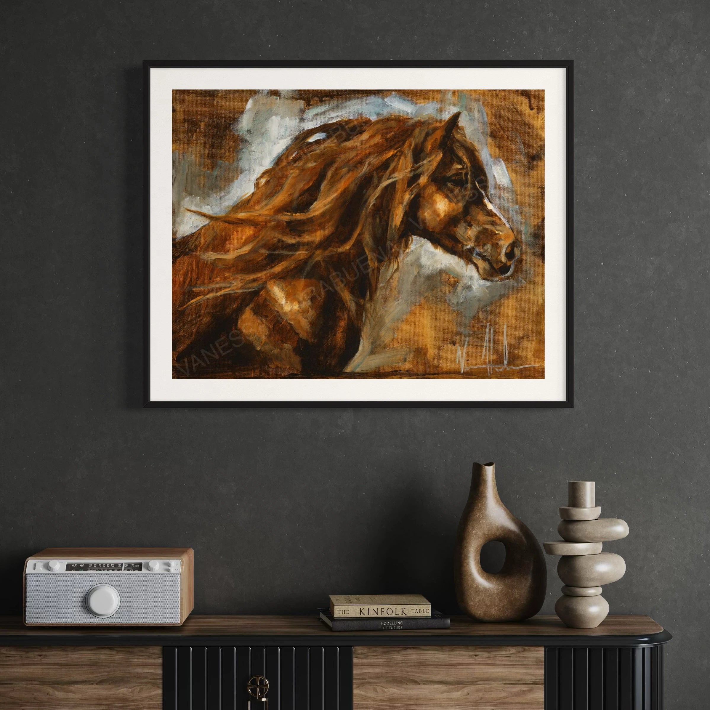 Seek Truth Horse Art Print Vanessa Horabuena