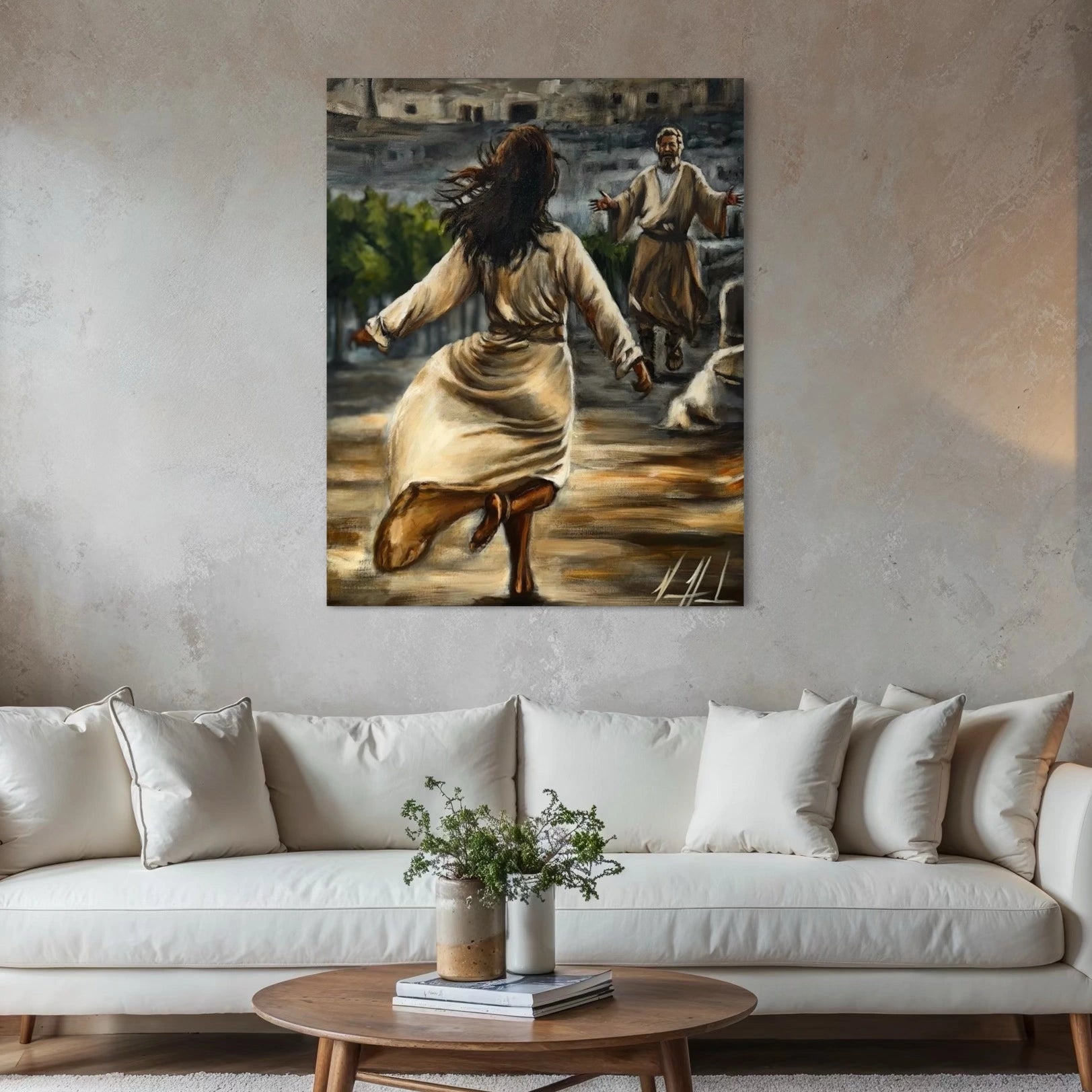 PRE-ORDER The Prodigal Daughter Jesus Art Print Vanessa Horabuena