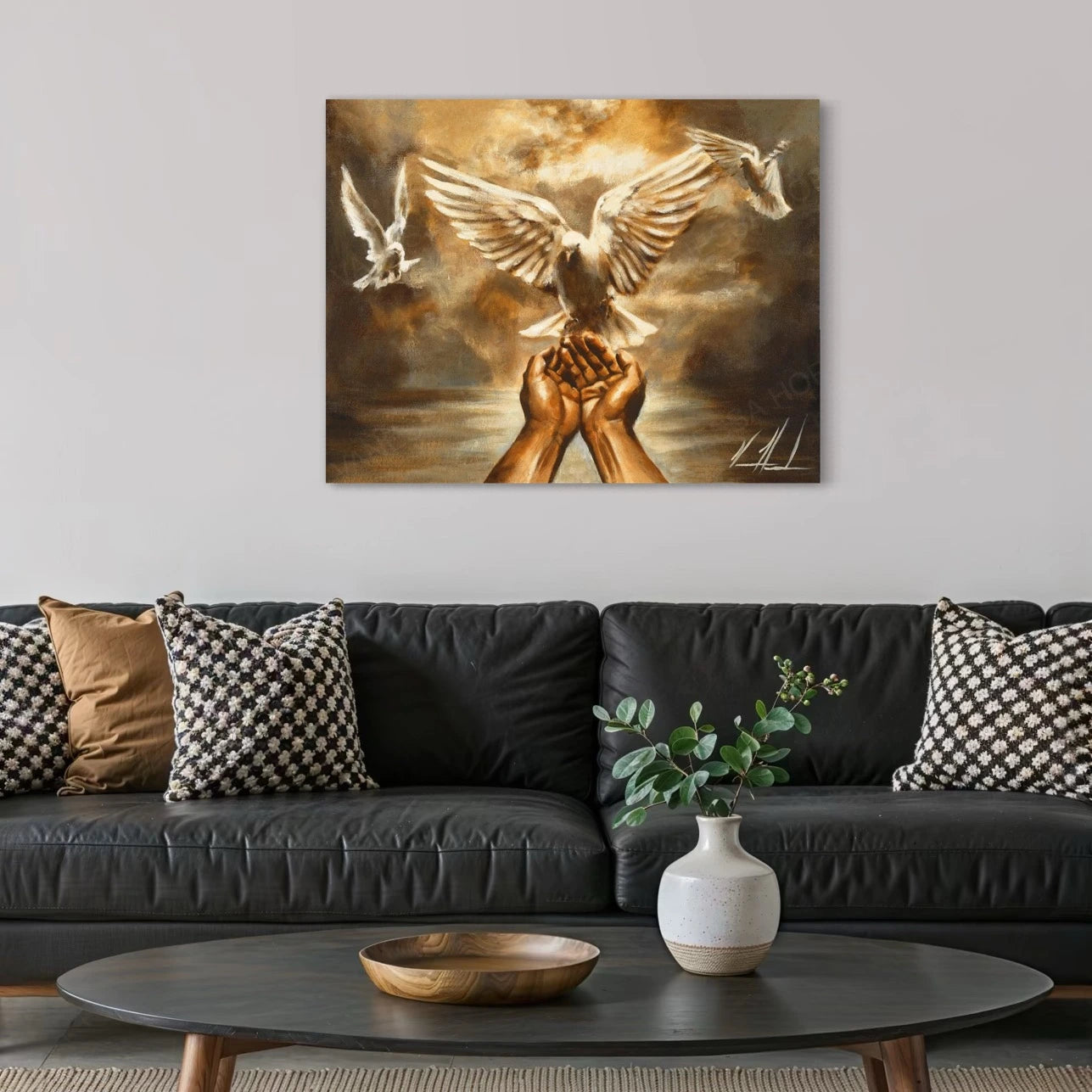 Return to the Father Jesus Art Print Vanessa Horabuena