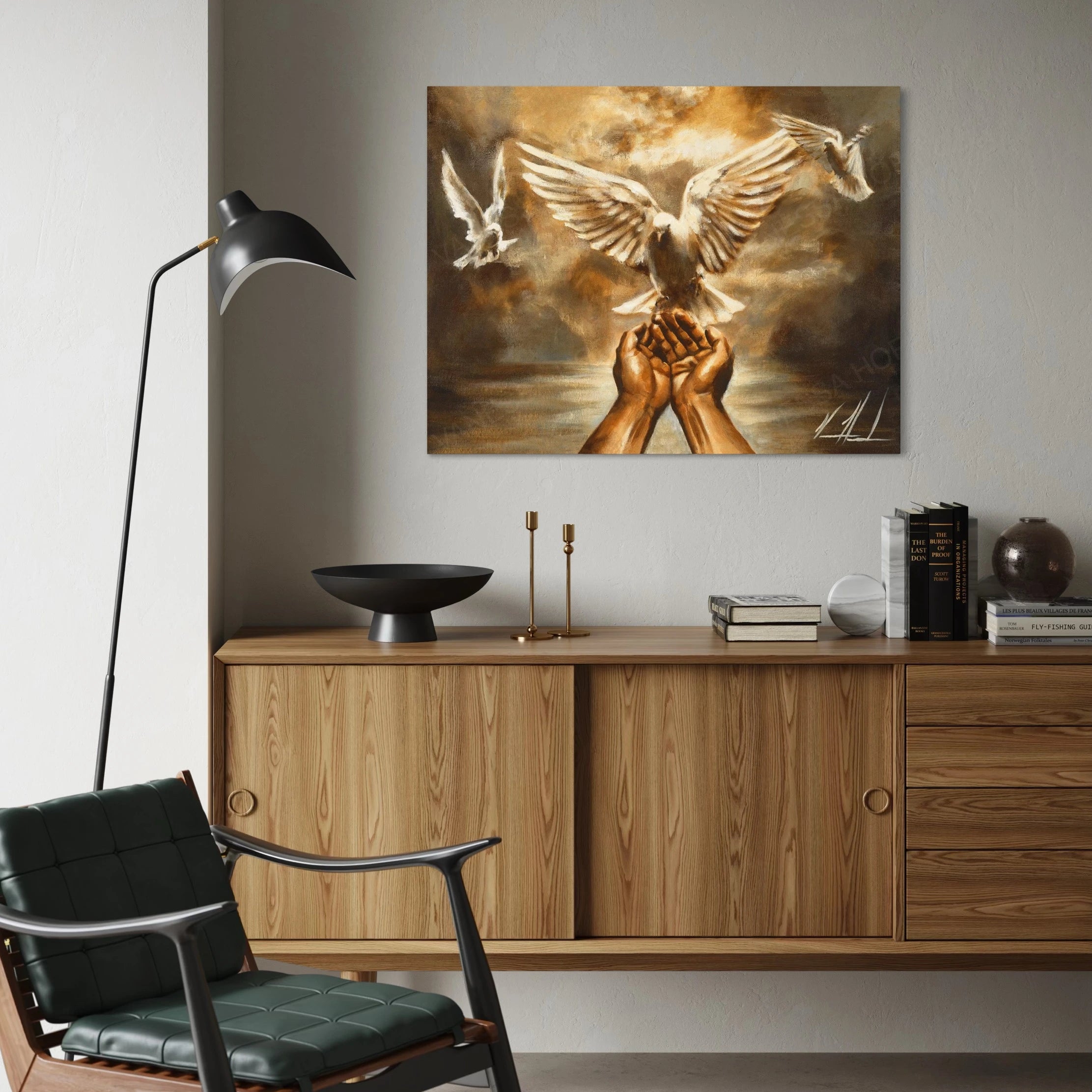 Return to the Father Jesus Art Print Vanessa Horabuena
