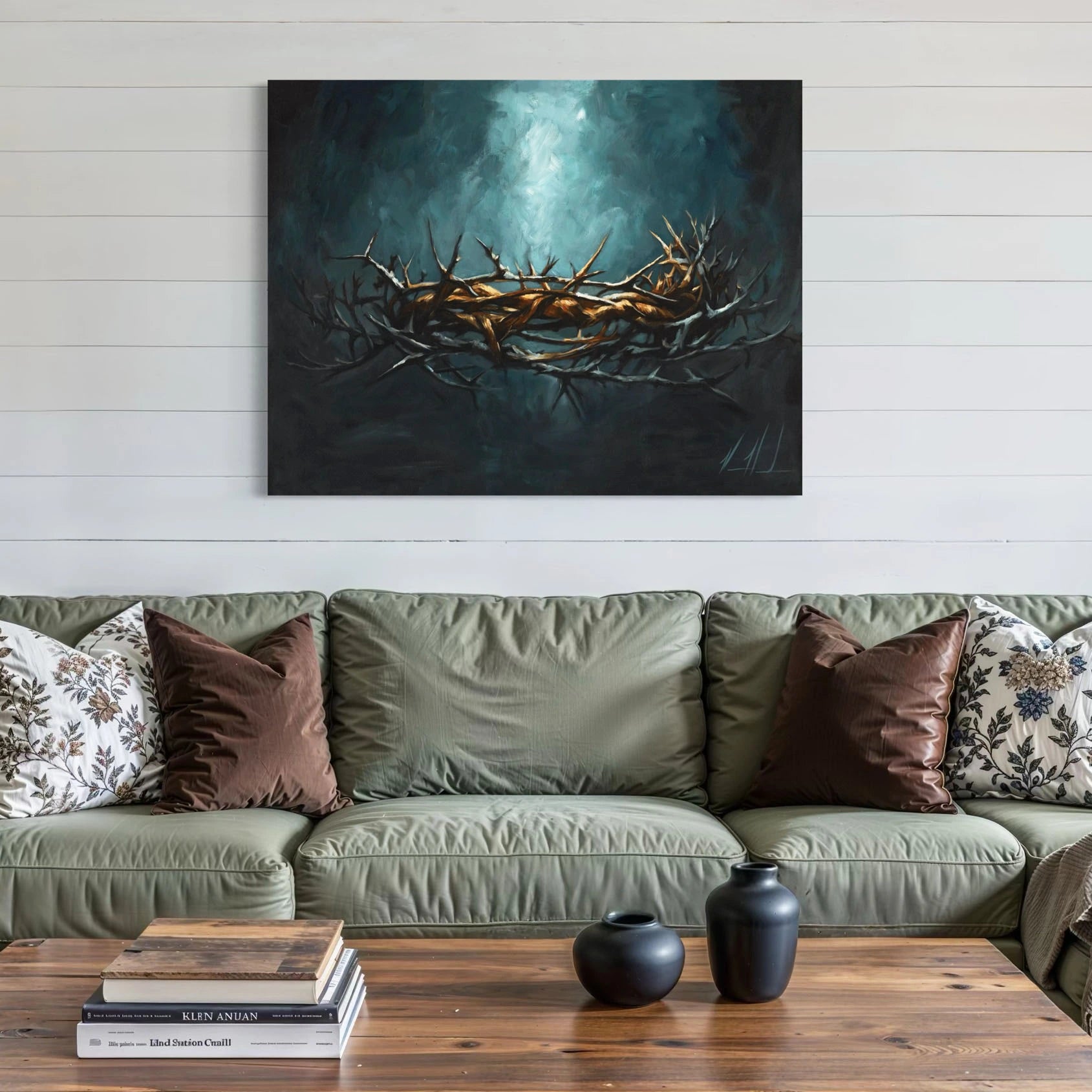 Crown of Thorns Jesus Art Print Vanessa Horabuena