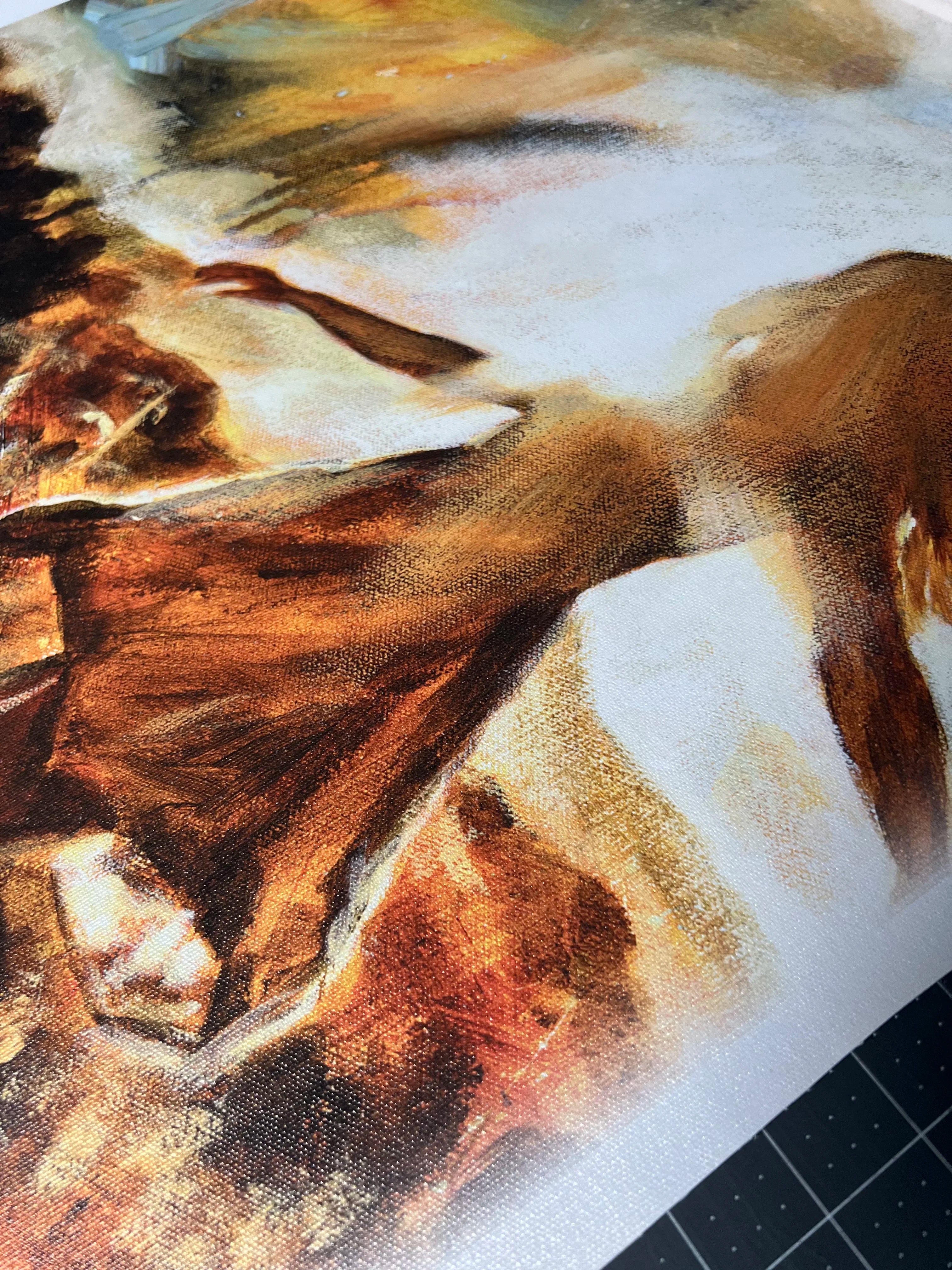 CM# 44 - Dare to Dance Again Redesign - 24"x30" Canvas Print