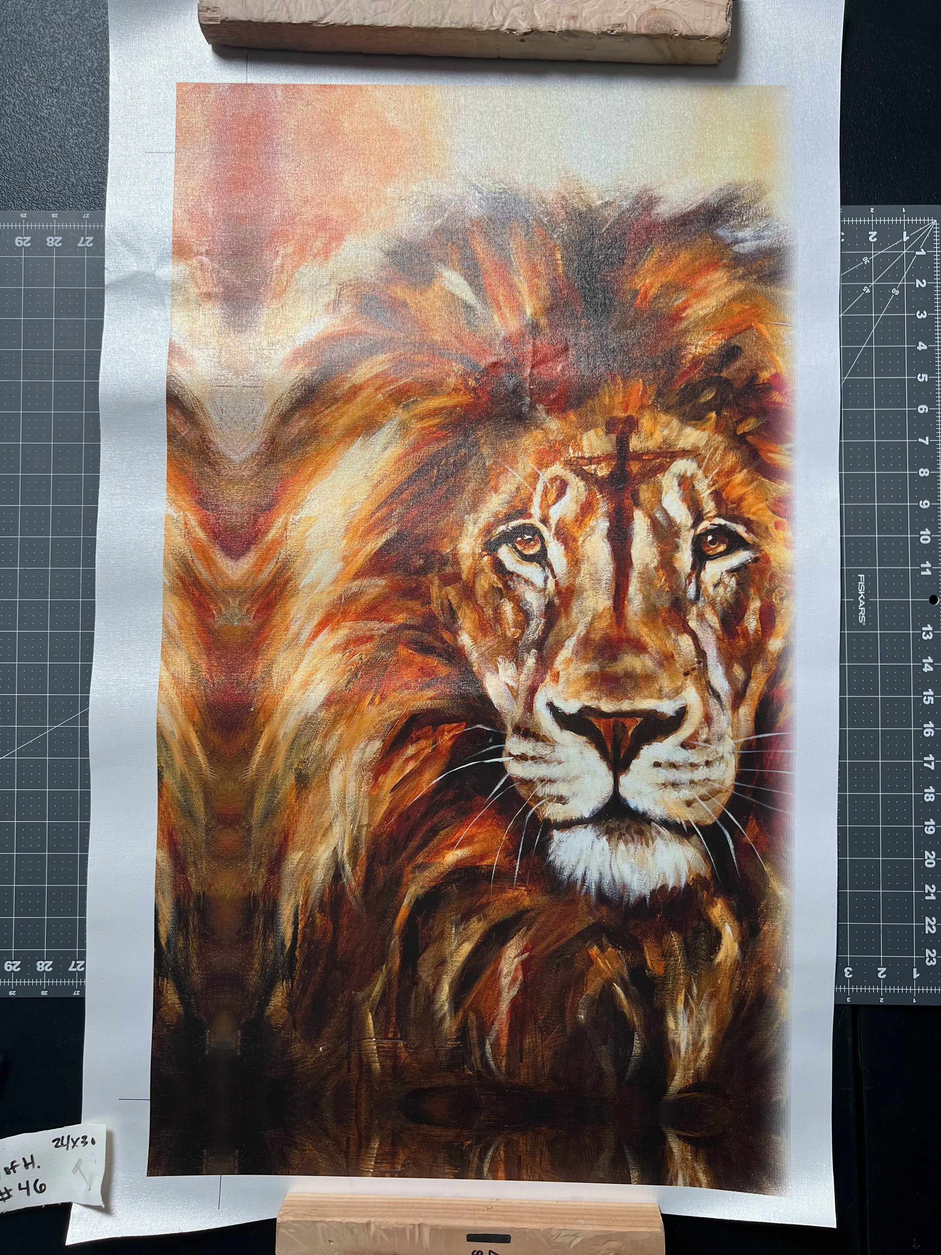 CM# 46 - King of Heaven - Glorious Reign - 24"x30" Canvas Print