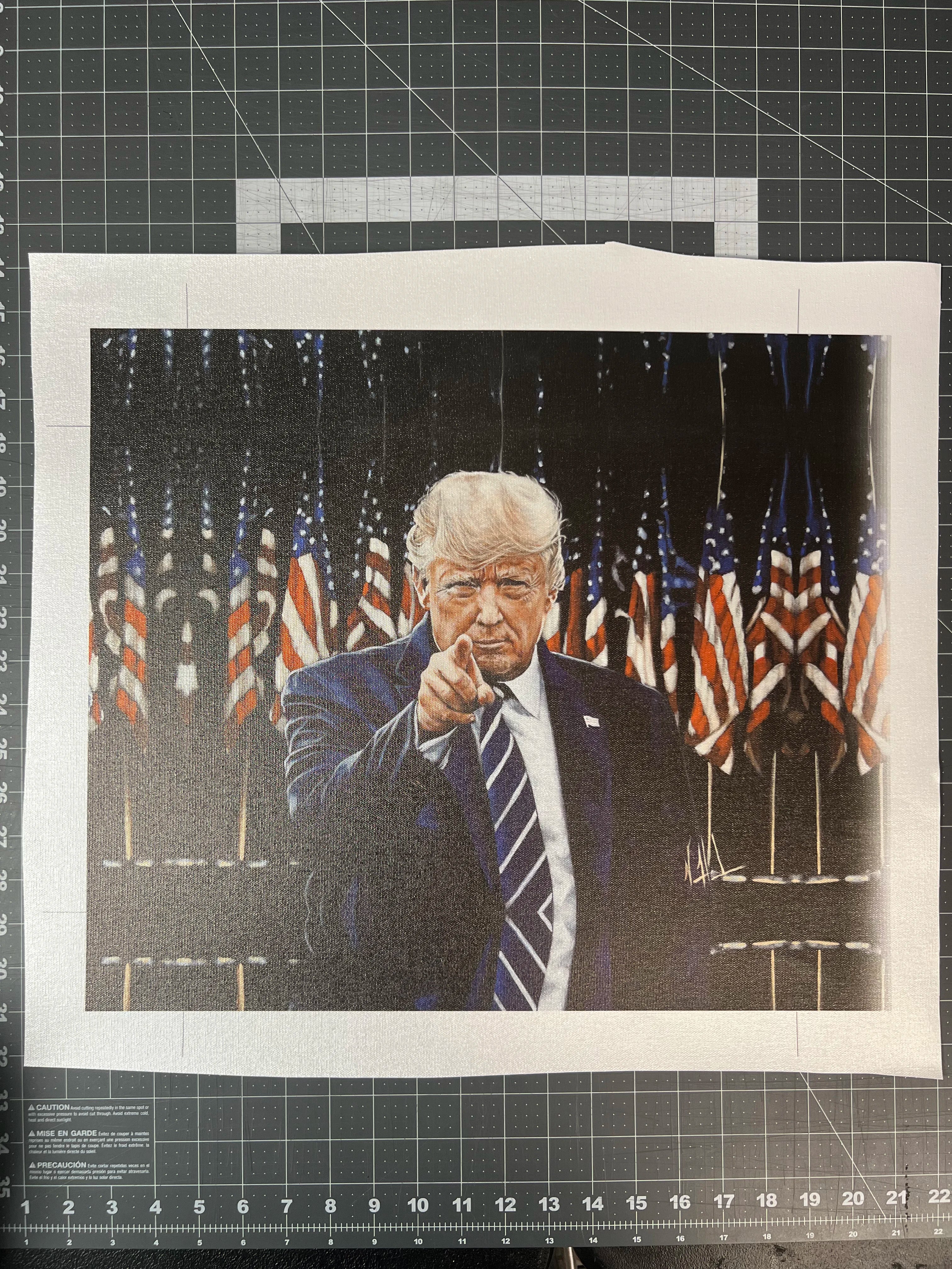 CM# 57 - The Call to Greatness - 11"x14" Canvas Print Vanessa Horabuena