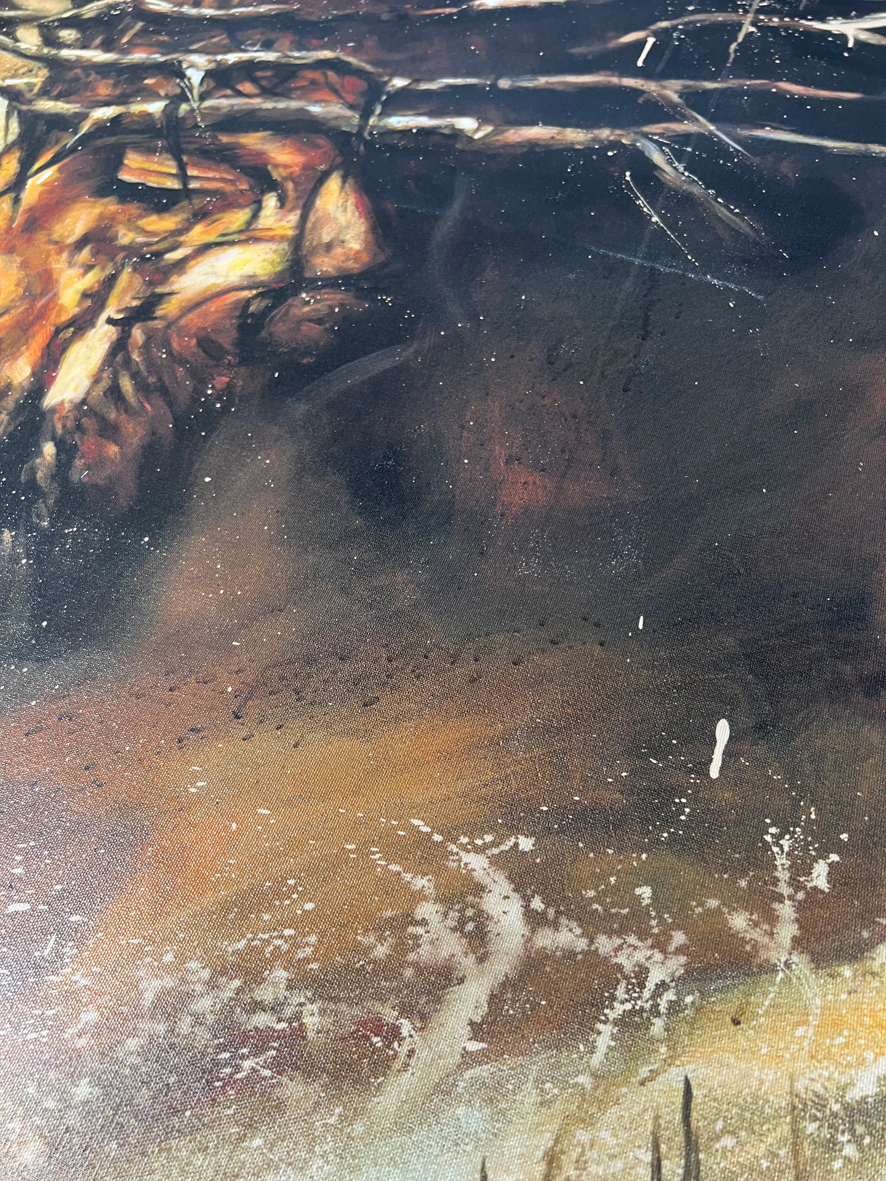 CM# 70 - King of Glory - 36"x48" Canvas Print Vanessa Horabuena