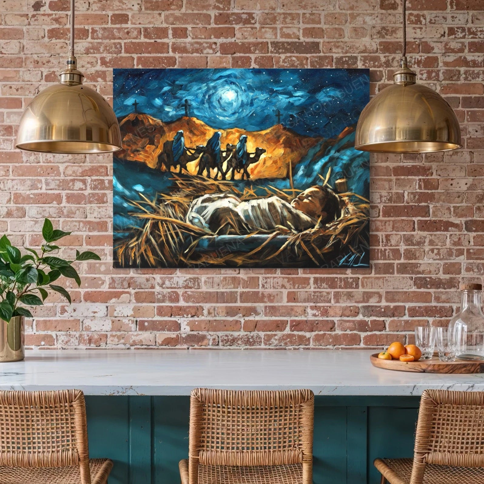 Behold Your King Horse Art Print Vanessa Horabuena