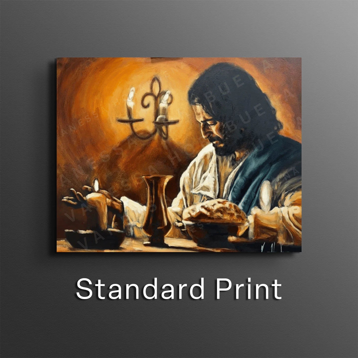 In Remembrance Jesus Art Print Vanessa Horabuena