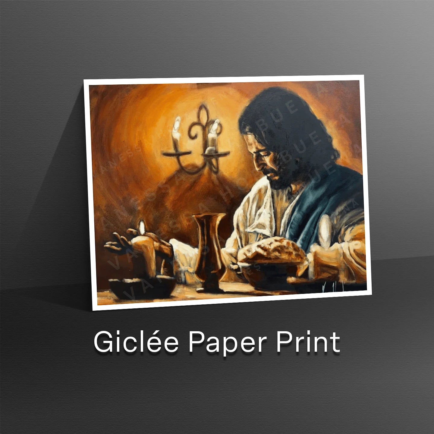 In Remembrance Jesus Art Print Vanessa Horabuena