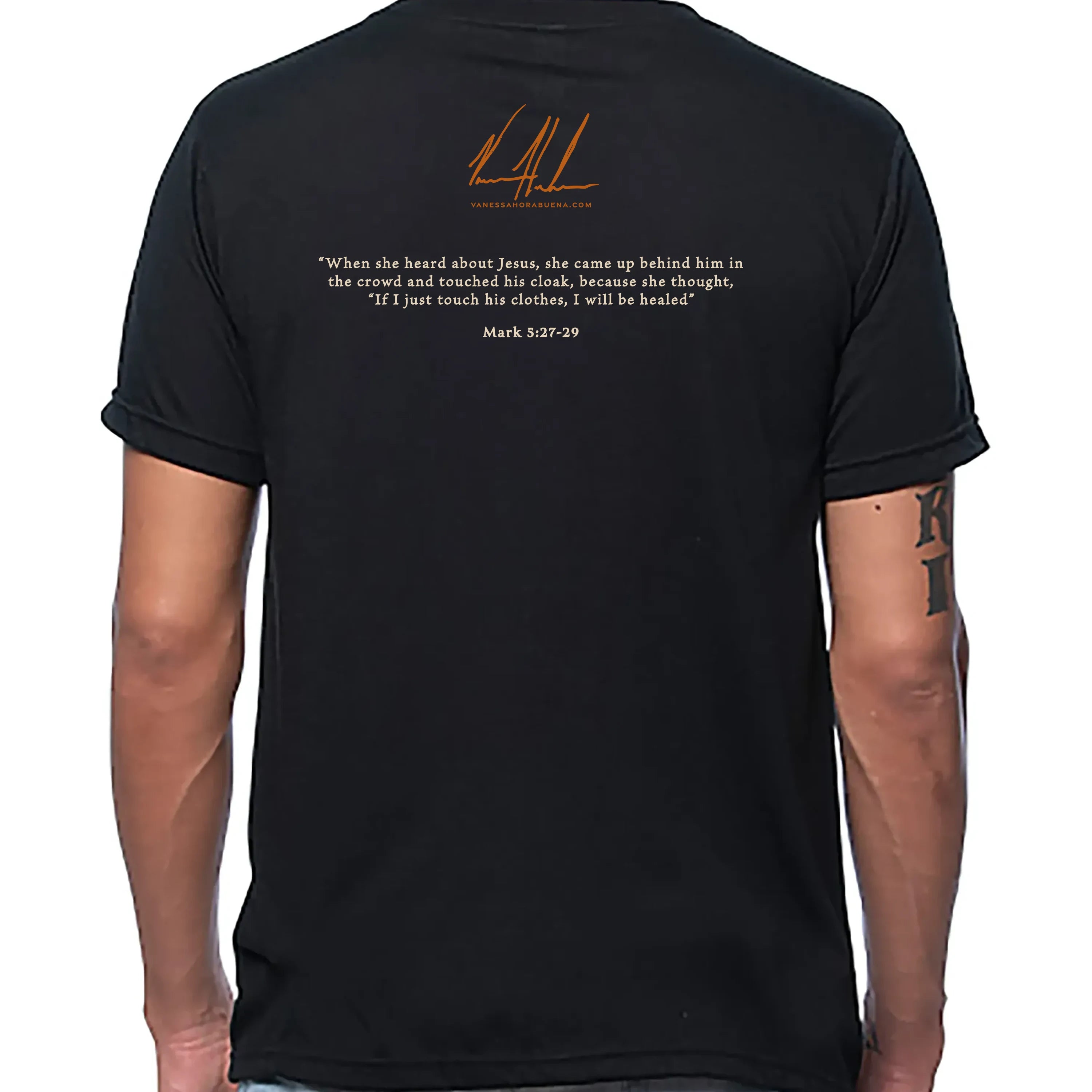 Jesus Healer - Unisex T (Premium Organic Fabric) Vanessa Horabuena