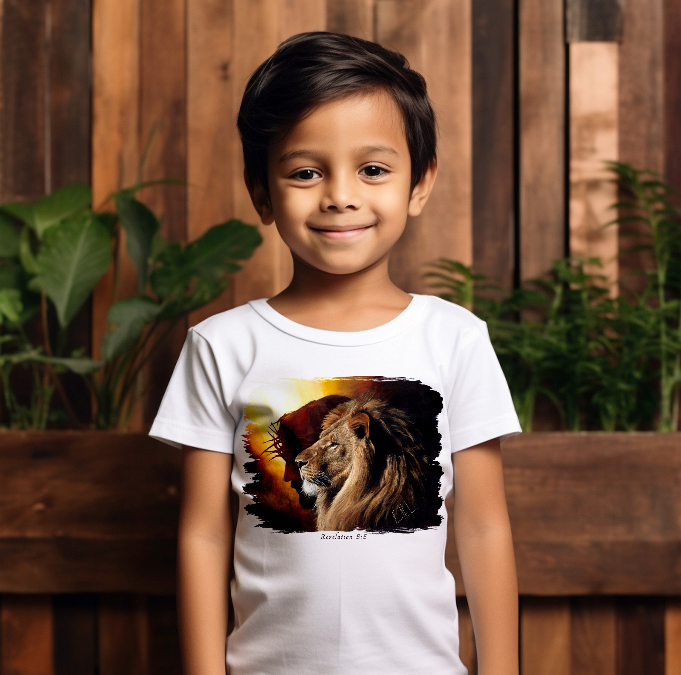 Kids T (Organic Cotton) - The Lion of Judah™ Organic Cotton Vanessa Horabuena