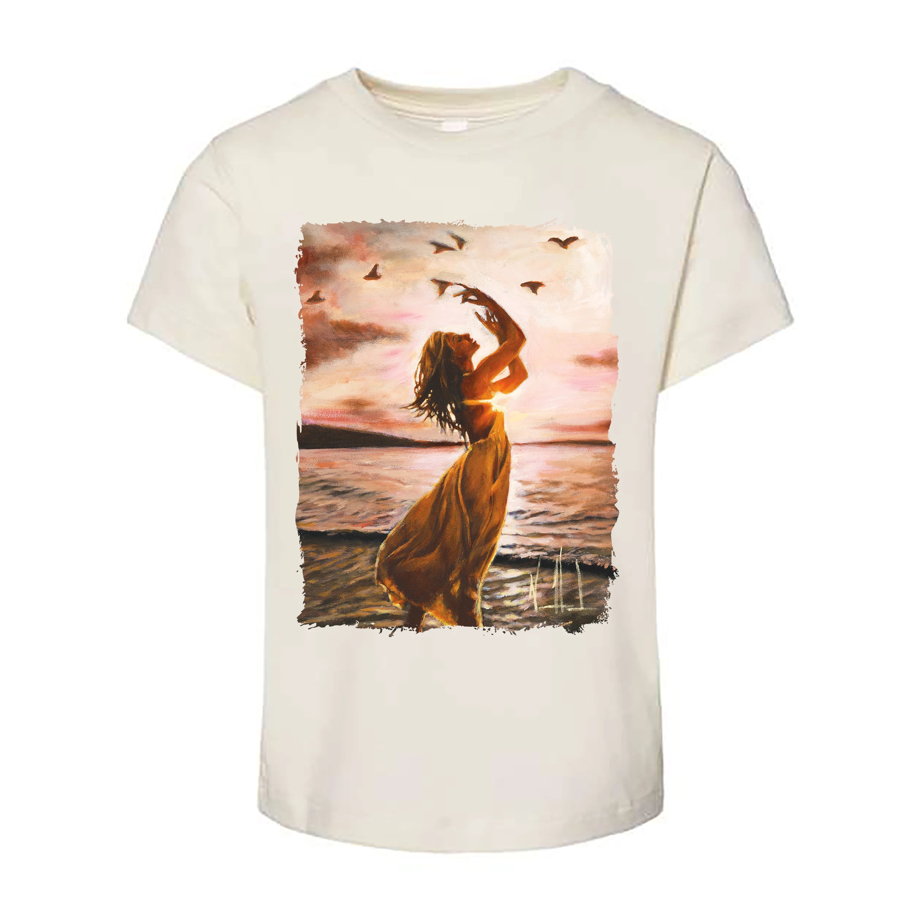 Kids T - Sustained By Your Love - (Organic Cotton) Organic Cotton Vanessa Horabuena Toddler Natural 2T