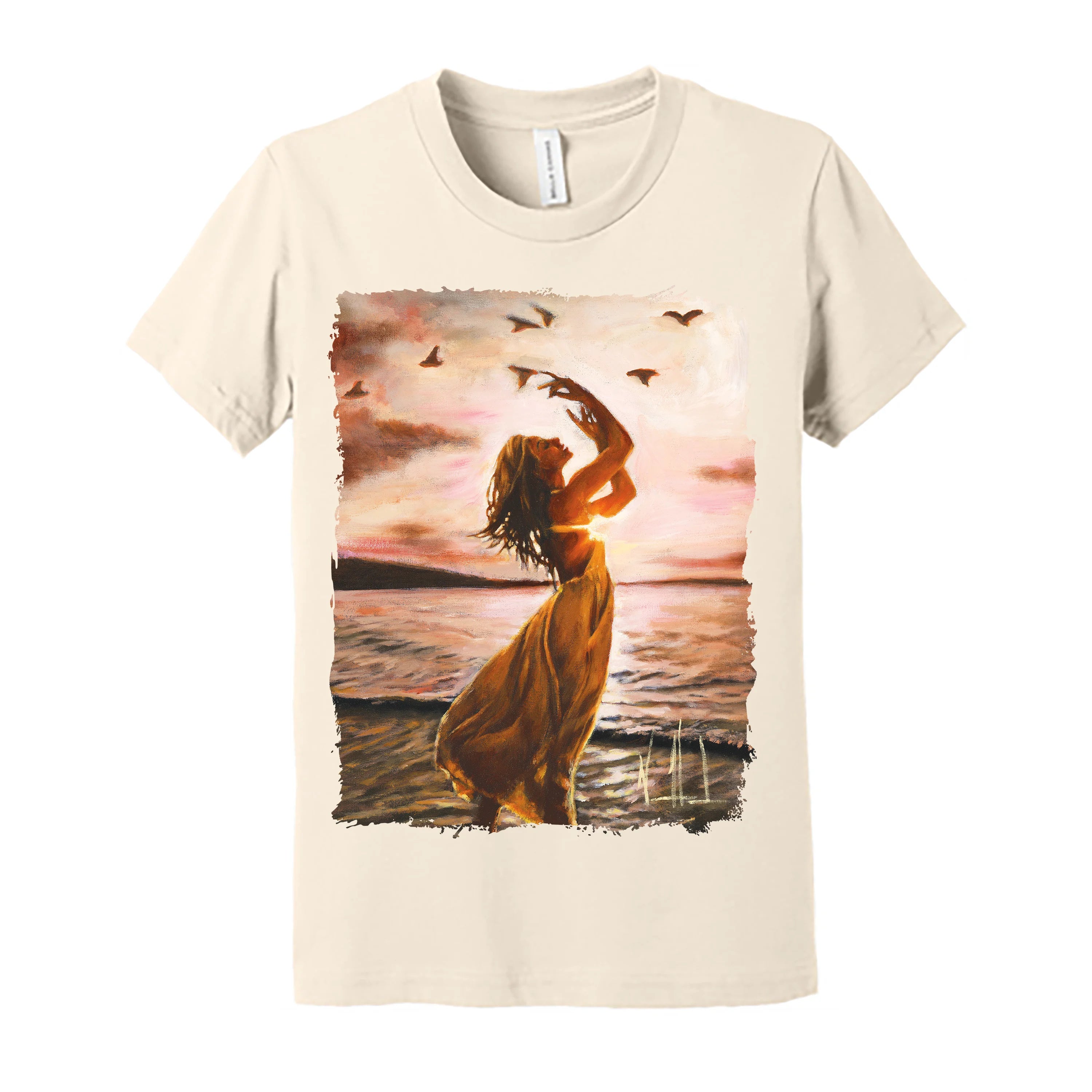Kids T - Sustained By Your Love - (Organic Cotton) Organic Cotton Vanessa Horabuena Youth Natural Small