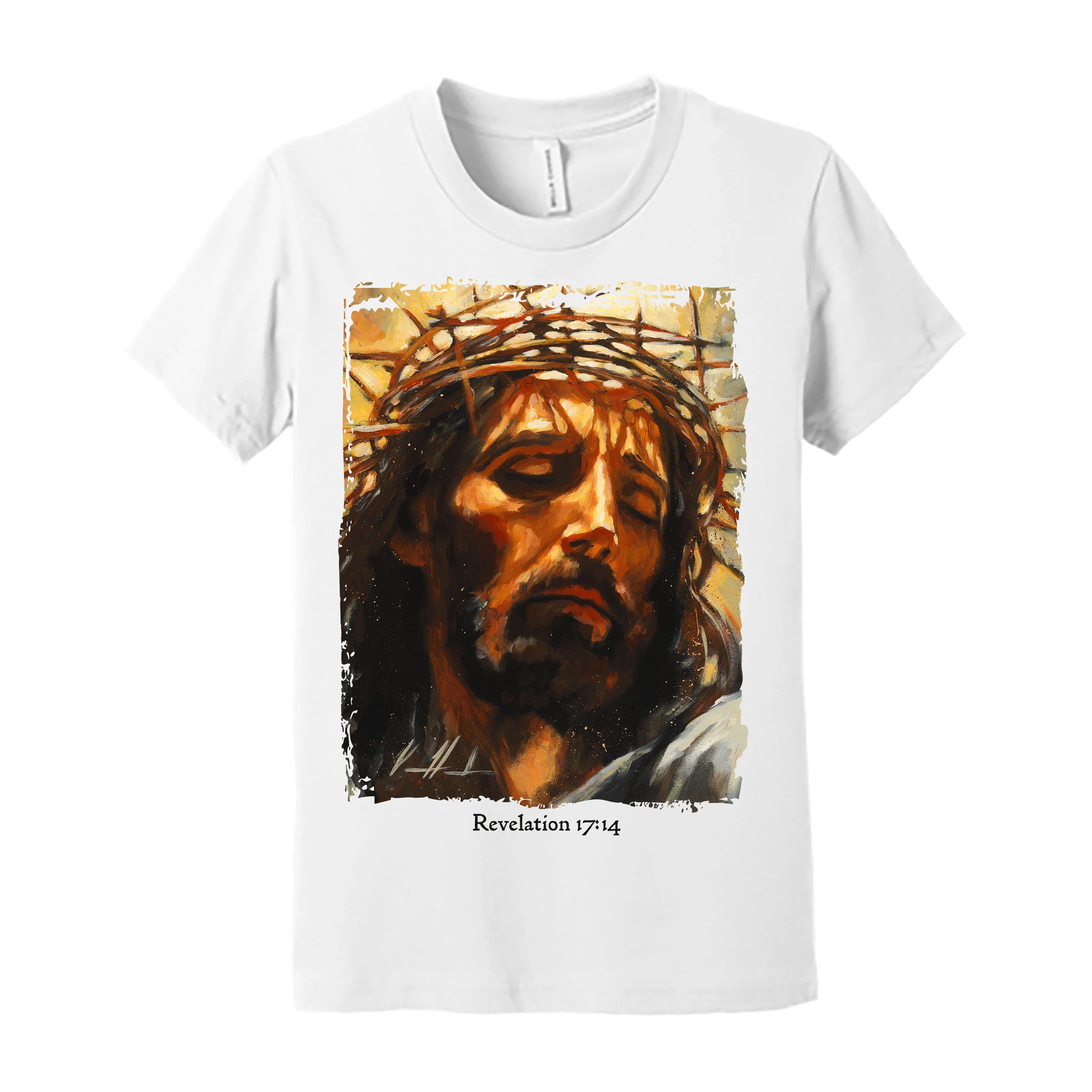 Kids T - Christ is King - (Organic Cotton) Organic Cotton Vanessa Horabuena Youth White Small