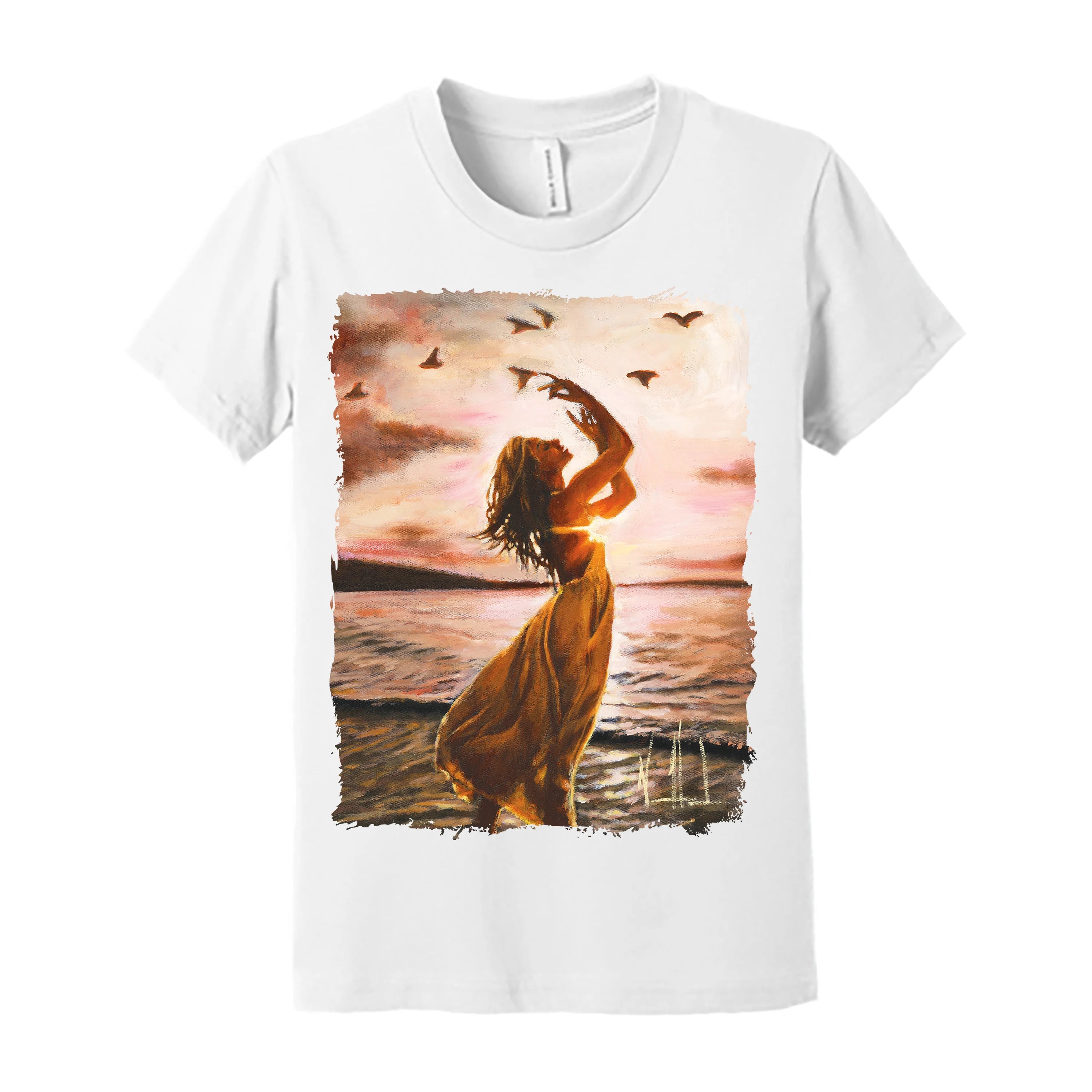 Kids T - Sustained By Your Love - (Organic Cotton) Organic Cotton Vanessa Horabuena Youth White Small