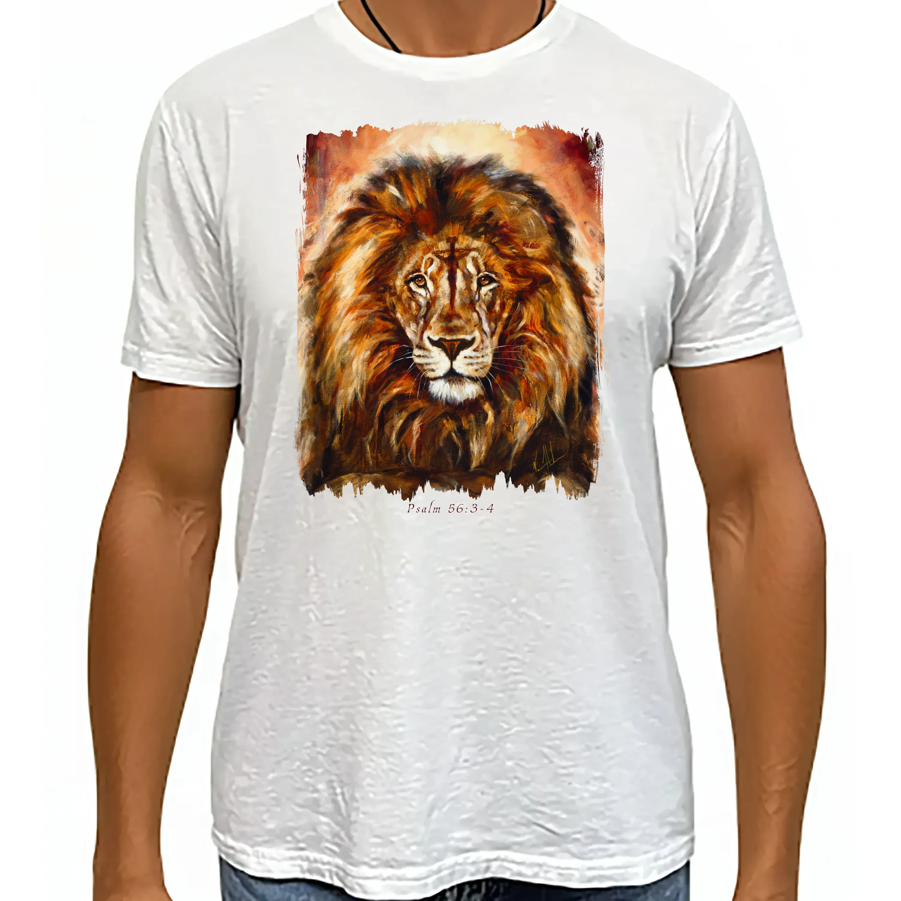 King Of Heaven - Glorious Reign - Unisex T (Premium Organic Fabric) Vanessa Horabuena Bamboo White Small