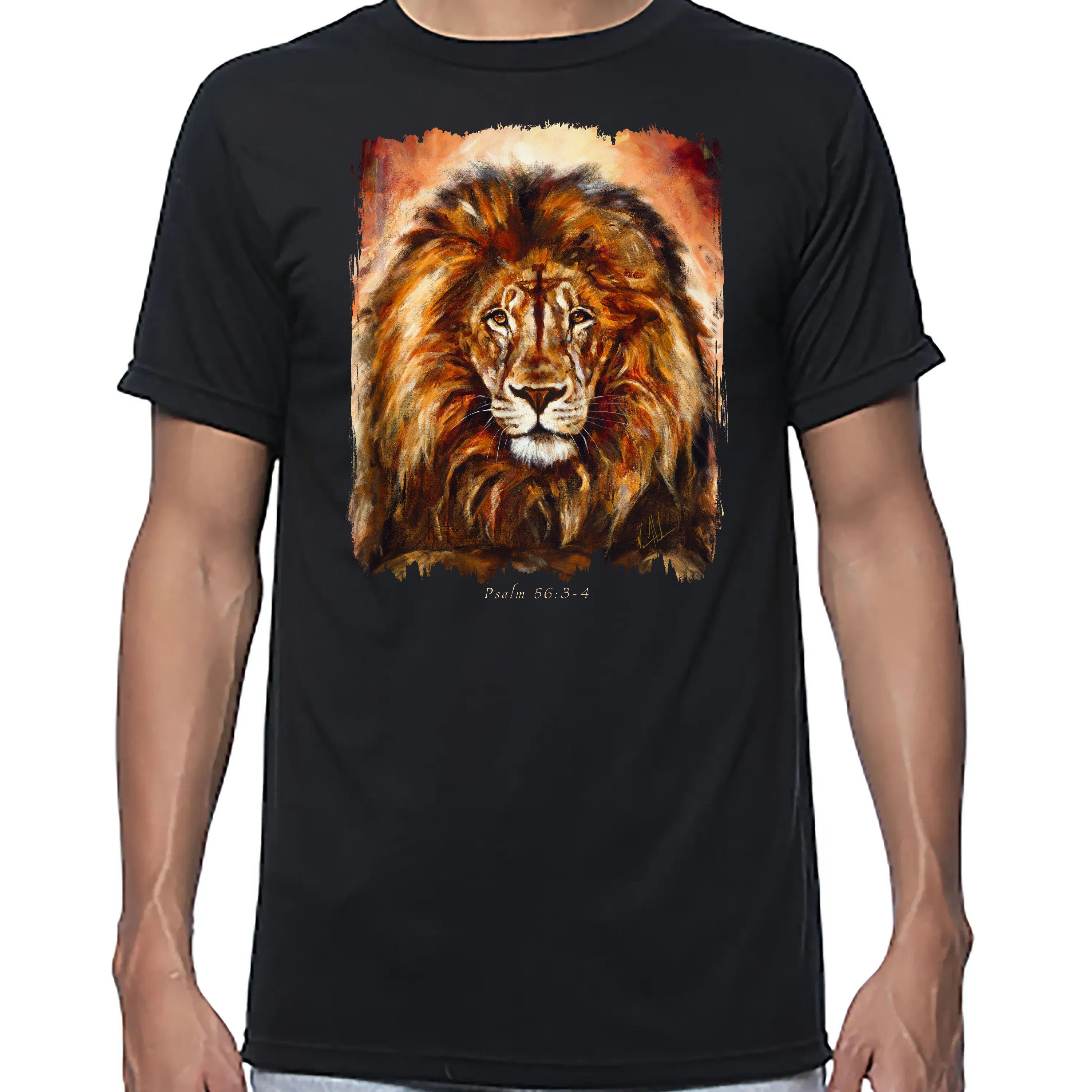 King Of Heaven - Glorious Reign - Unisex T (Premium Organic Fabric) Vanessa Horabuena Bamboo Black Small