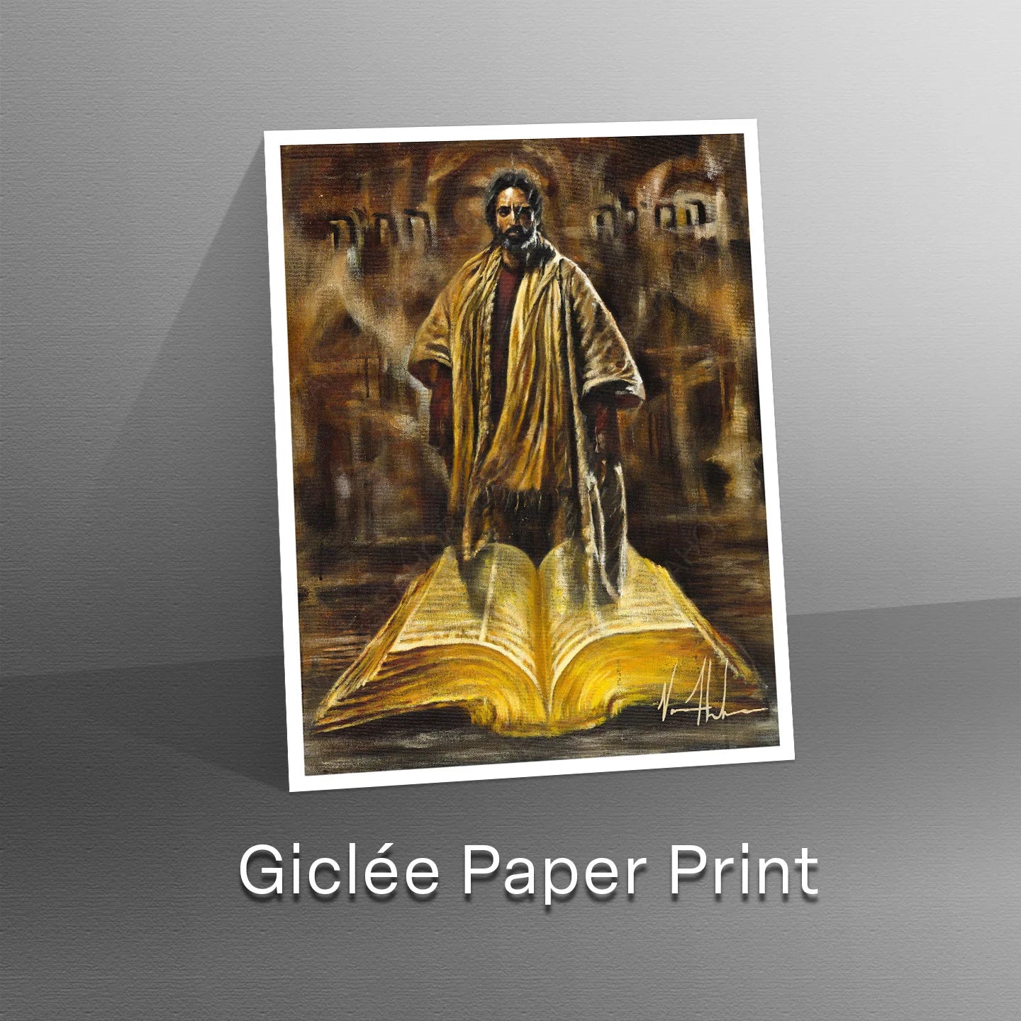 The Living Word Jesus Art Print Vanessa Horabuena