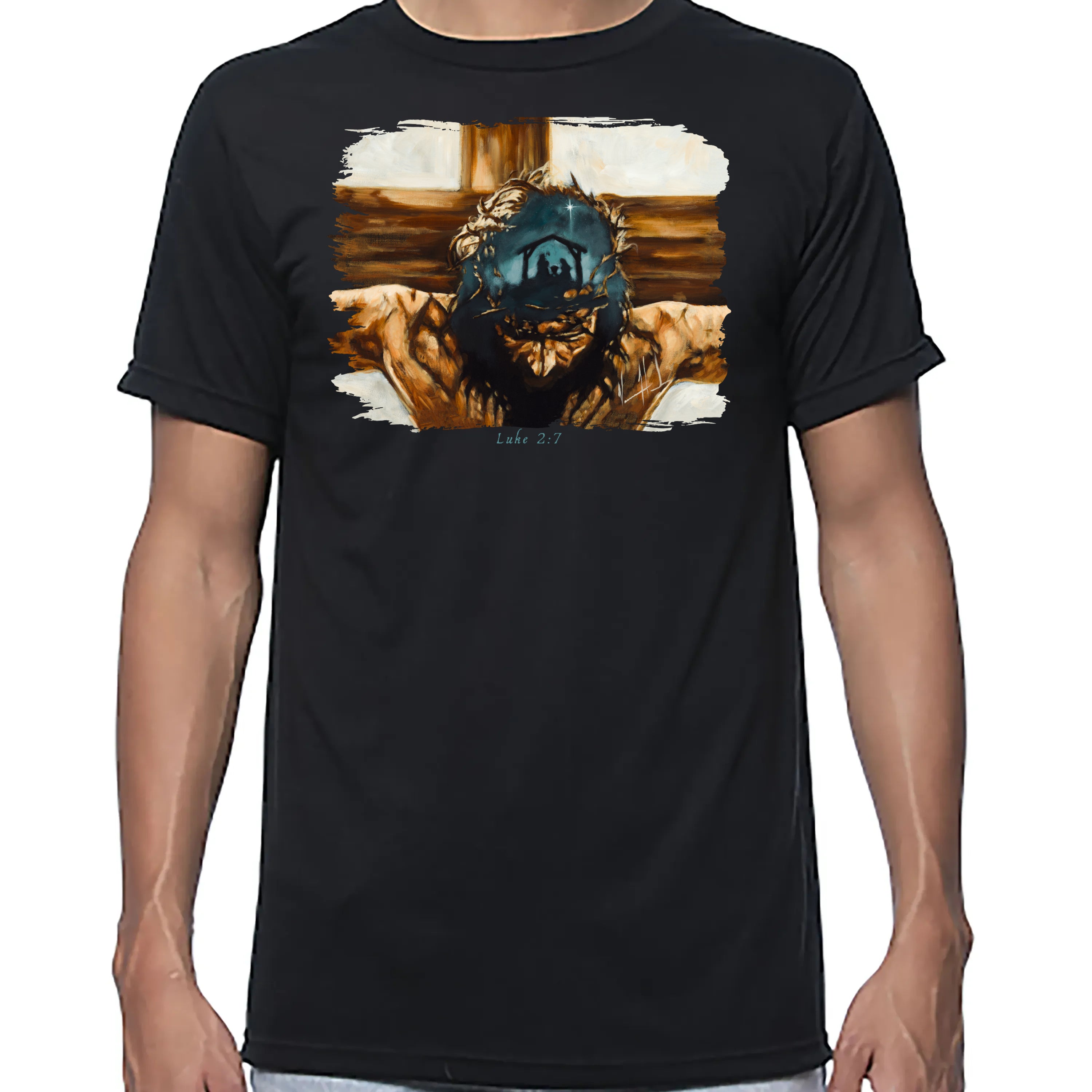 Love's True Story - Unisex T (Premium Organic Fabric) Vanessa Horabuena Bamboo Black Small