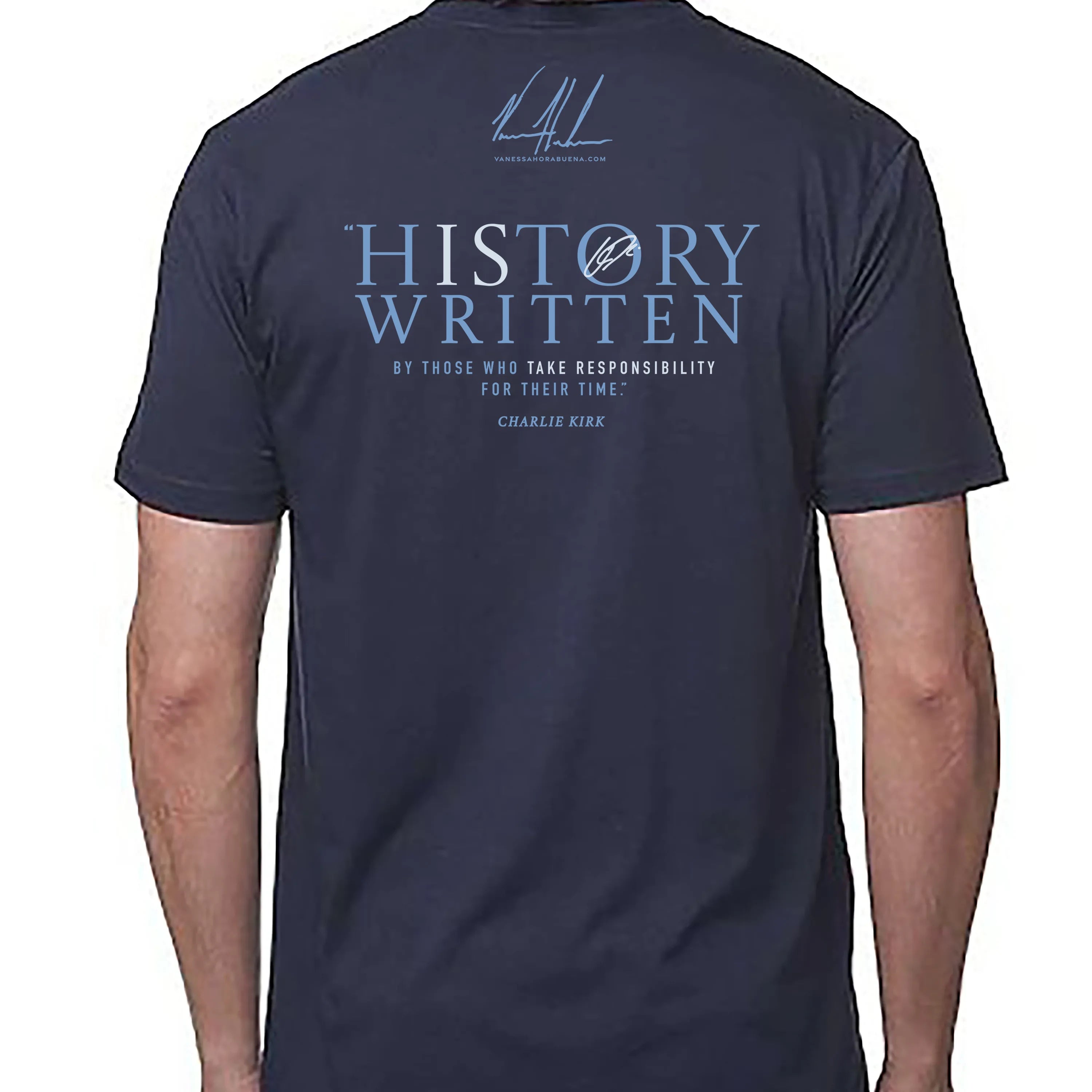 Charlie Kirk - A Patriot's Tribute - Unisex T (Premium Organic Fabric) Vanessa Horabuena