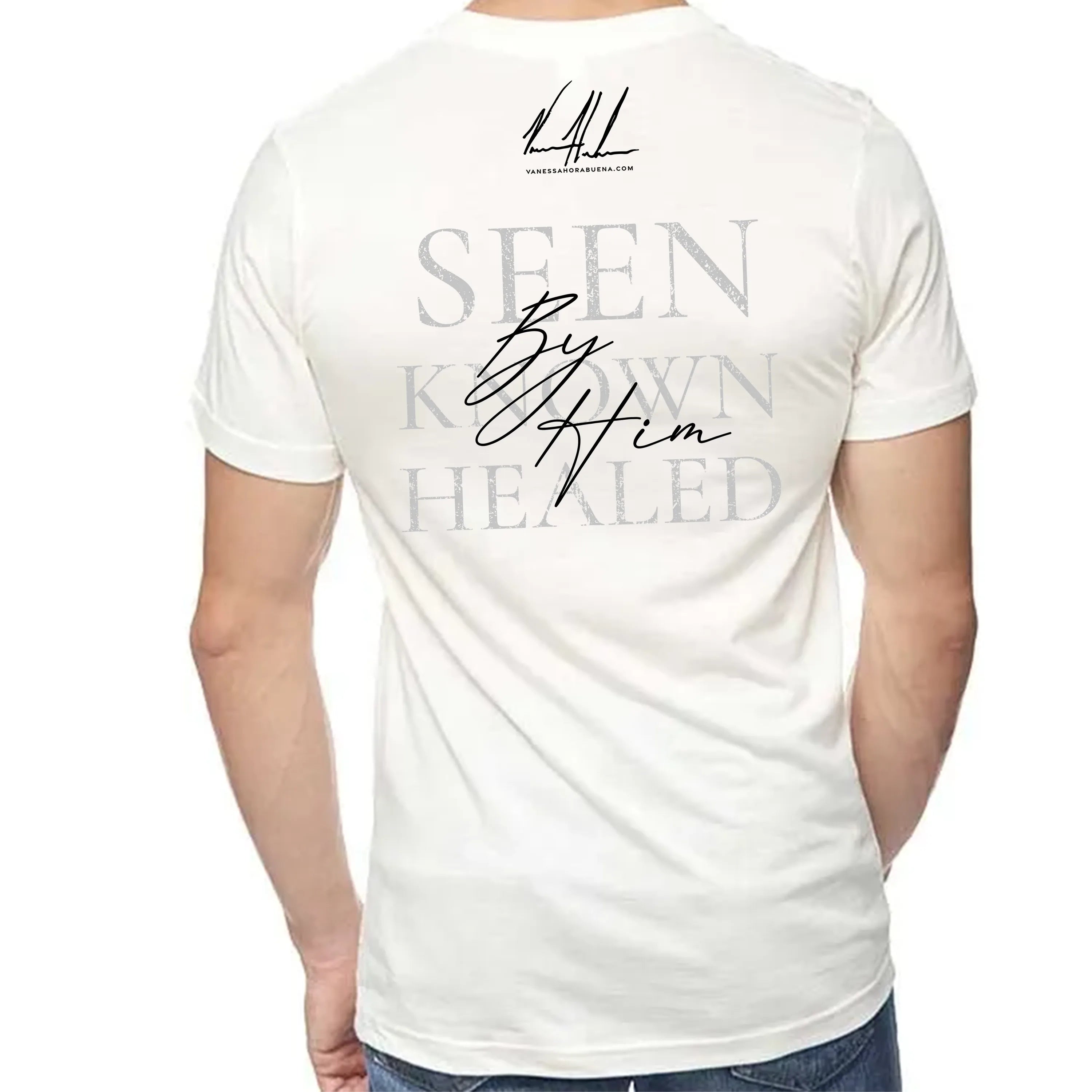 Jesus Healer (Sketch) - Unisex T (Premium Organic Fabric) Vanessa Horabuena