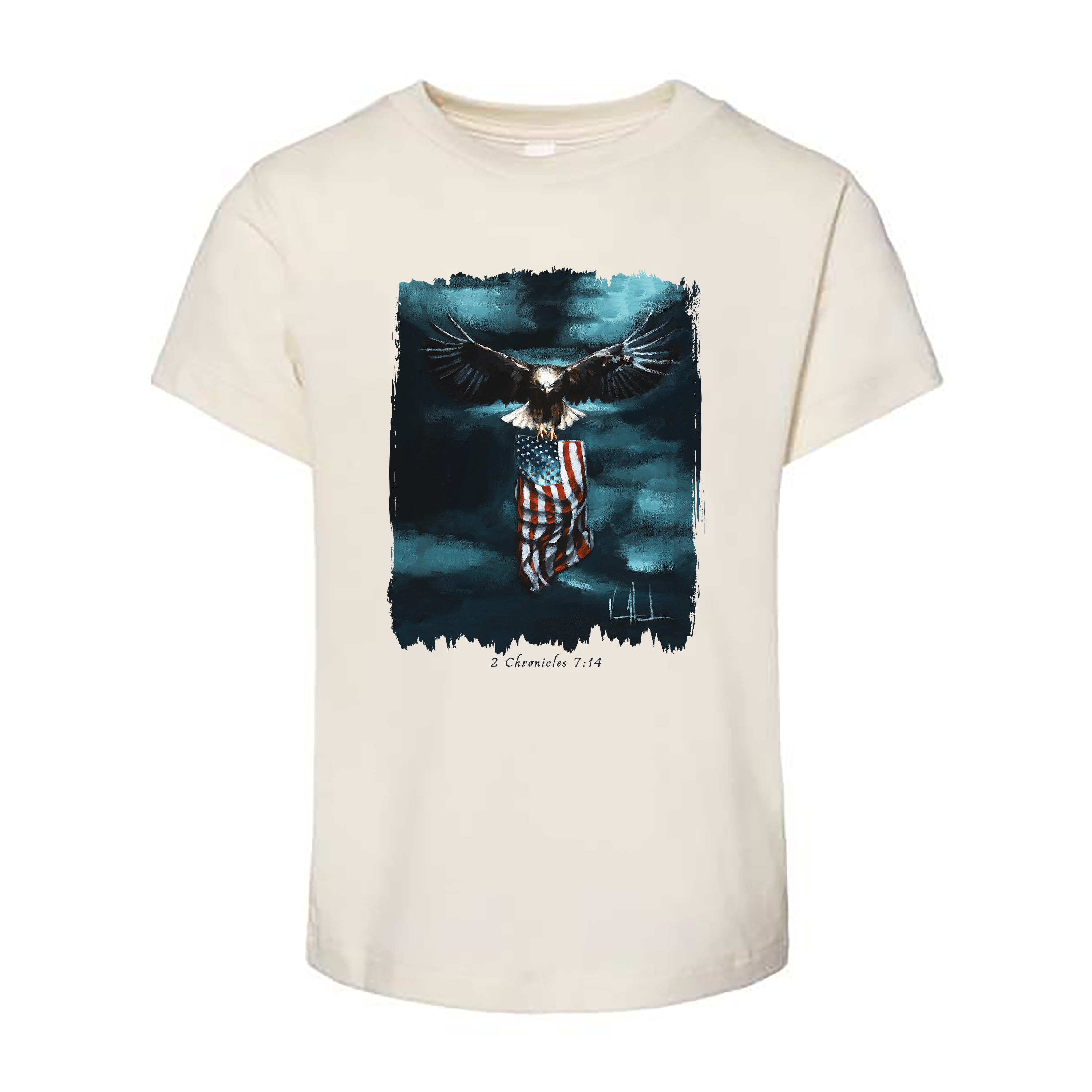 Kids T (Organic Cotton)-Revive Our Nation Organic Cotton Vanessa Horabuena Toddler Natural 2T