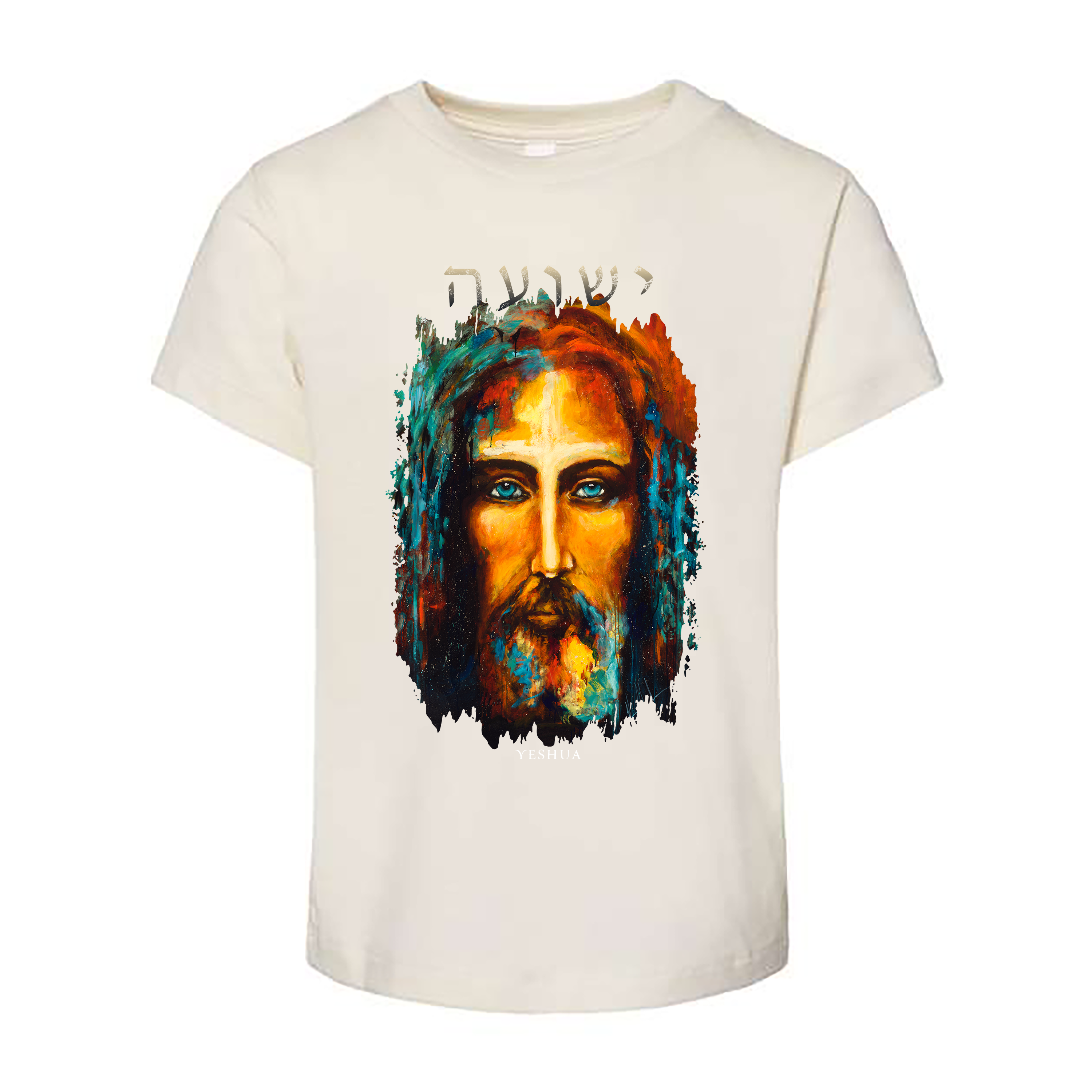 Kids T - The Shroud of Turin - The Colors of Life -(Organic Cotton) Organic Cotton Vanessa Horabuena Toddler Natural 2T