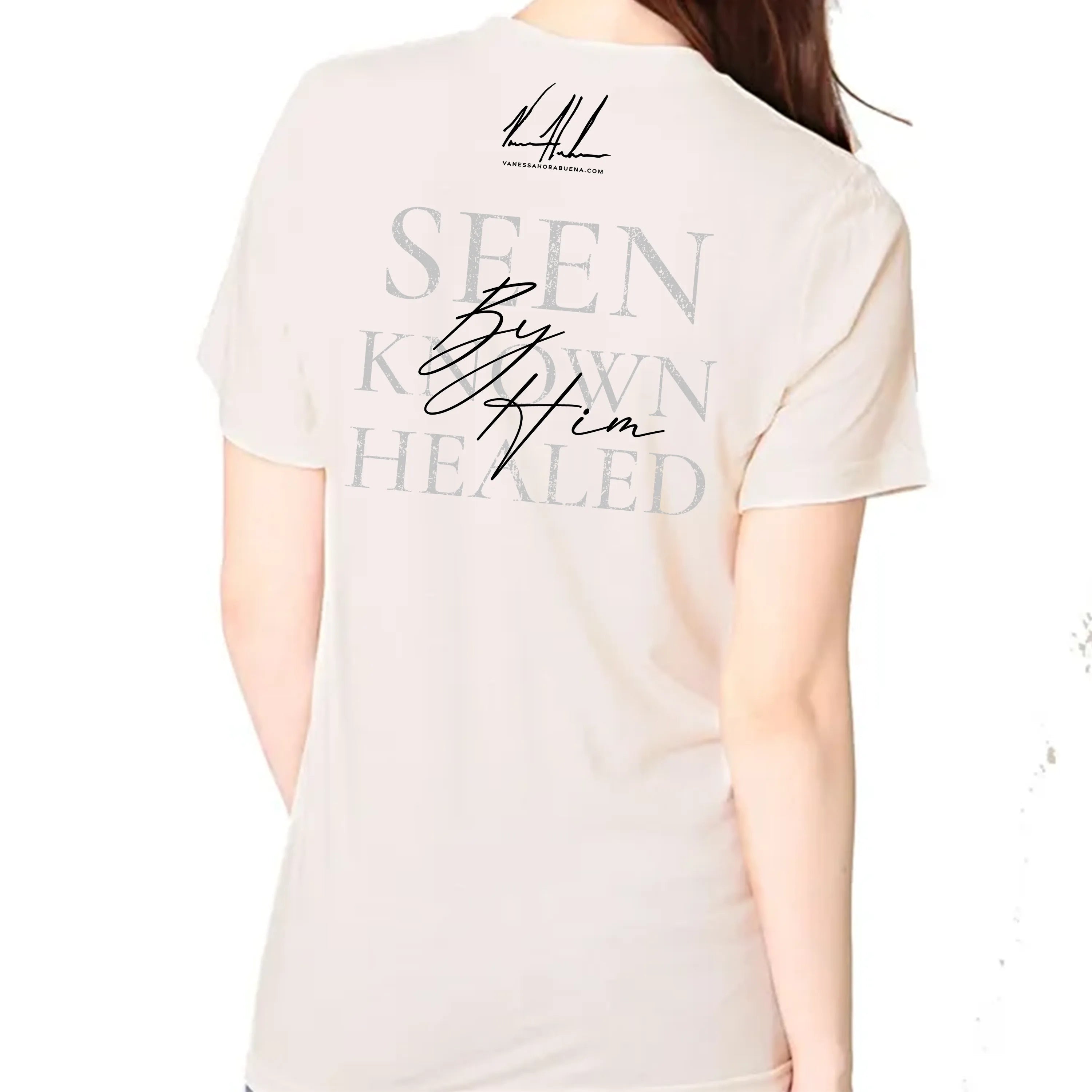 Jesus Healer (Sketch) - Unisex T (Premium Organic Fabric) Vanessa Horabuena