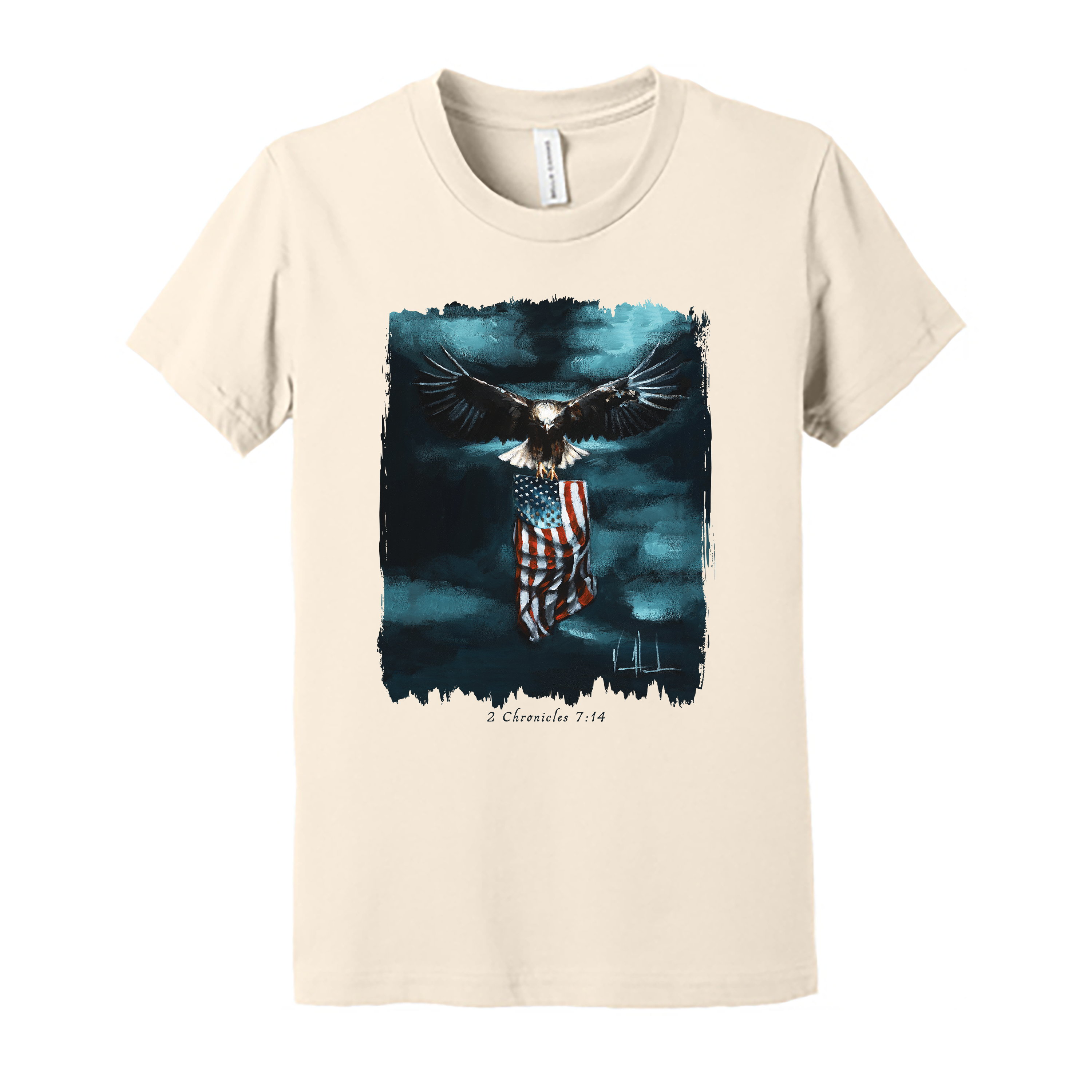 Kids T (Organic Cotton)-Revive Our Nation Organic Cotton Vanessa Horabuena Youth Natural Small