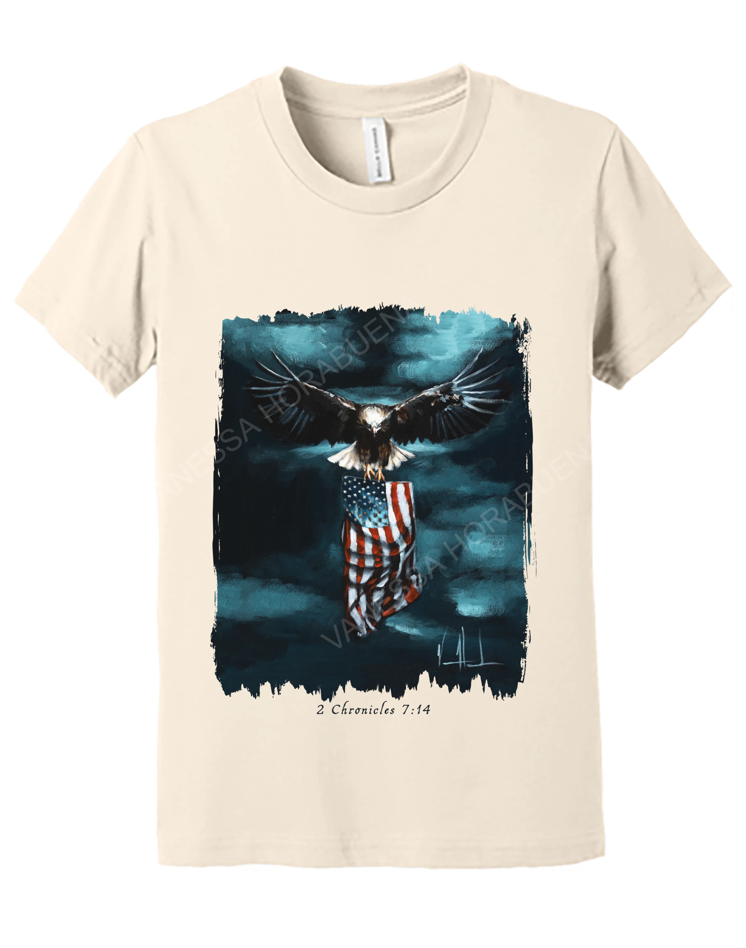 Revive Our Nation - Kids T (Organic Cotton) Organic Cotton Vanessa Horabuena Kids Natural Small