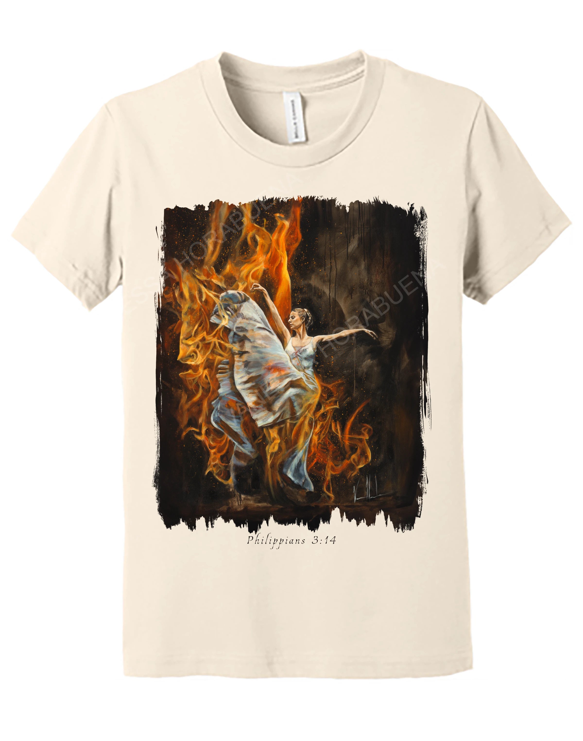 A Burning Flame Within - Kids T (Organic Cotton) Organic Cotton Vanessa Horabuena Kids Natural Small