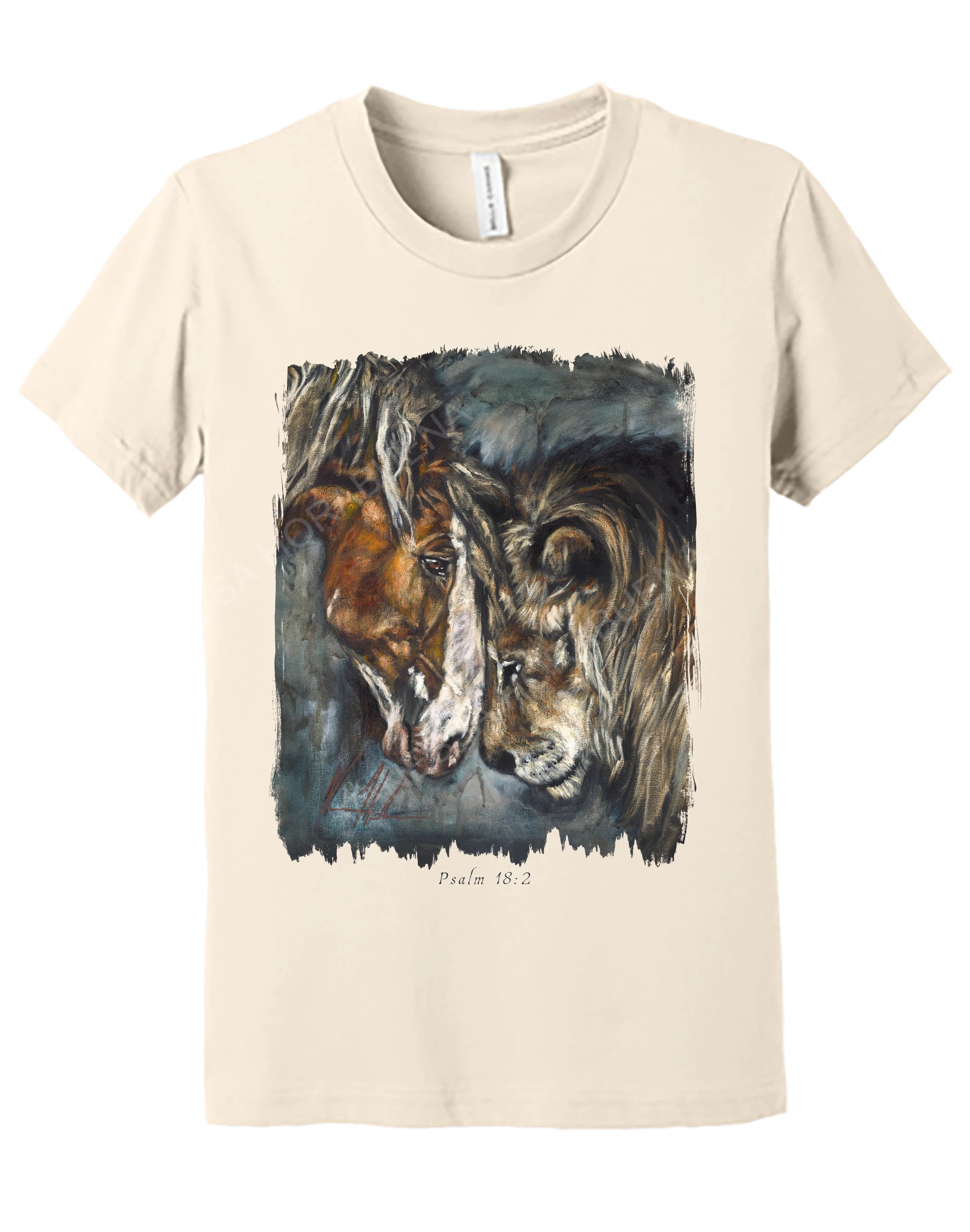 Courage & Strength - Kids T (Organic Cotton) Organic Cotton Vanessa Horabuena Kids Natural Small