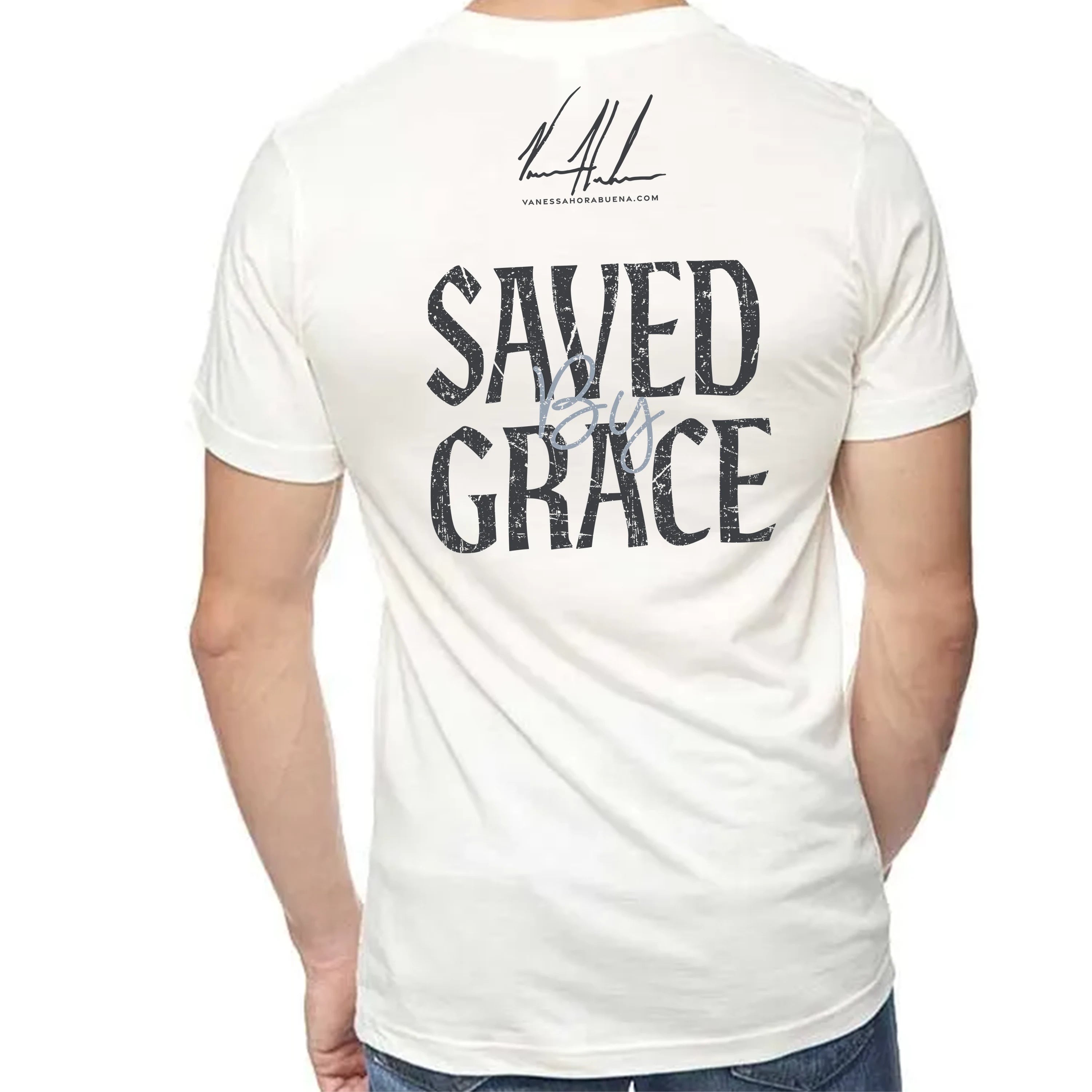 Saved By Grace - Unisex T (Premium Organic Fabric)