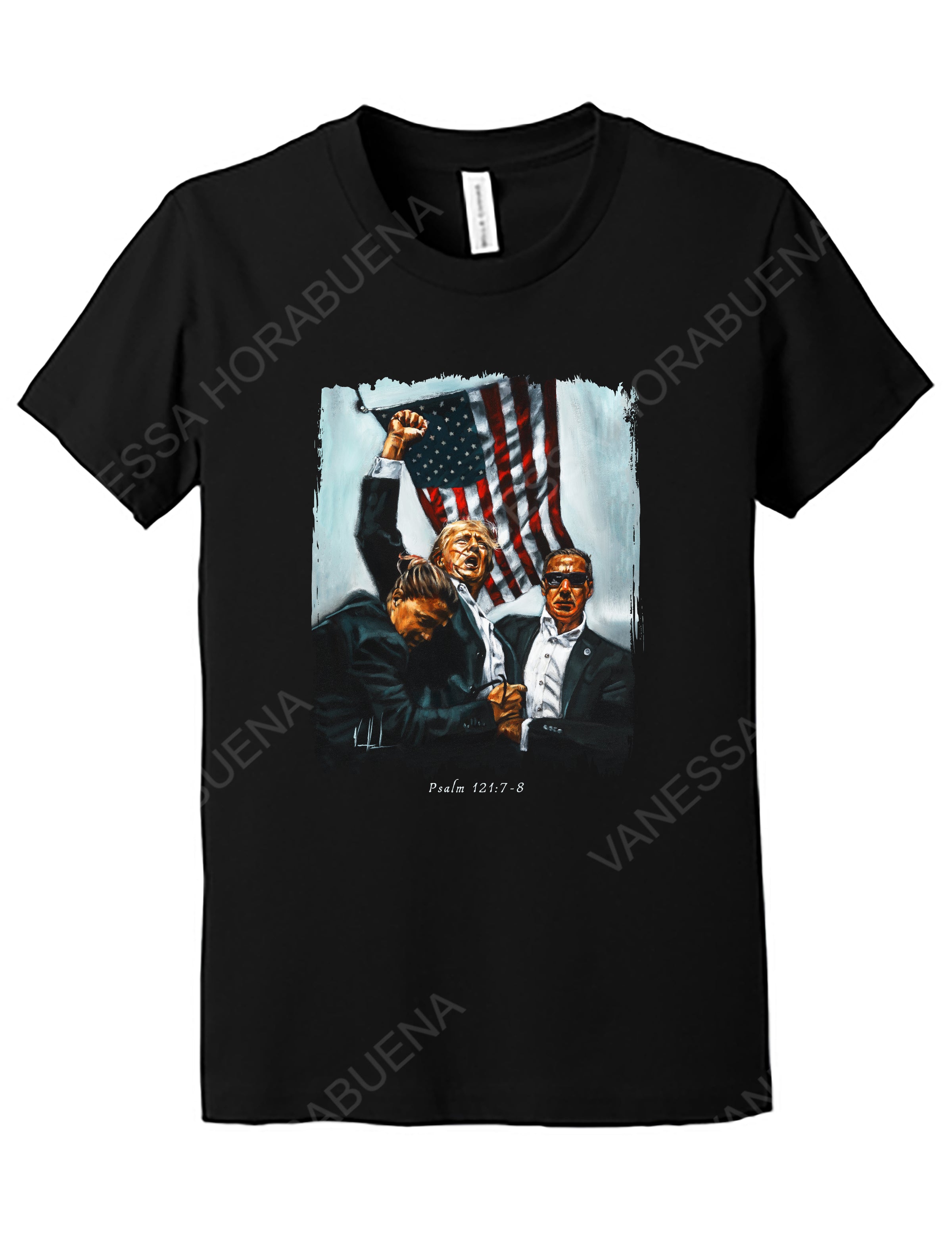 Never Surrender - Kids T (Organic Cotton) Organic Cotton Vanessa Horabuena Kids Black Small