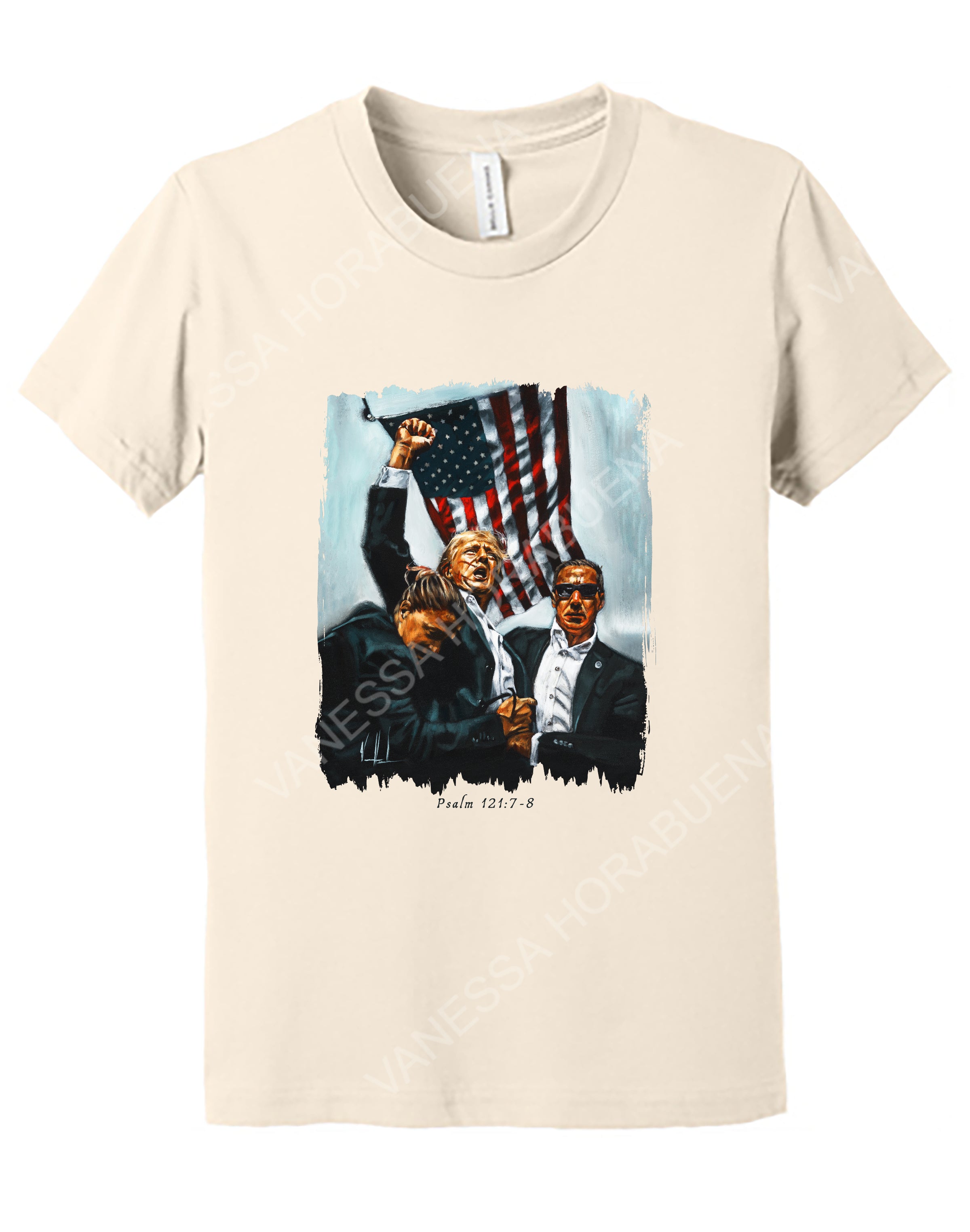 Never Surrender - Kids T (Organic Cotton) Organic Cotton Vanessa Horabuena Kids Natural Small