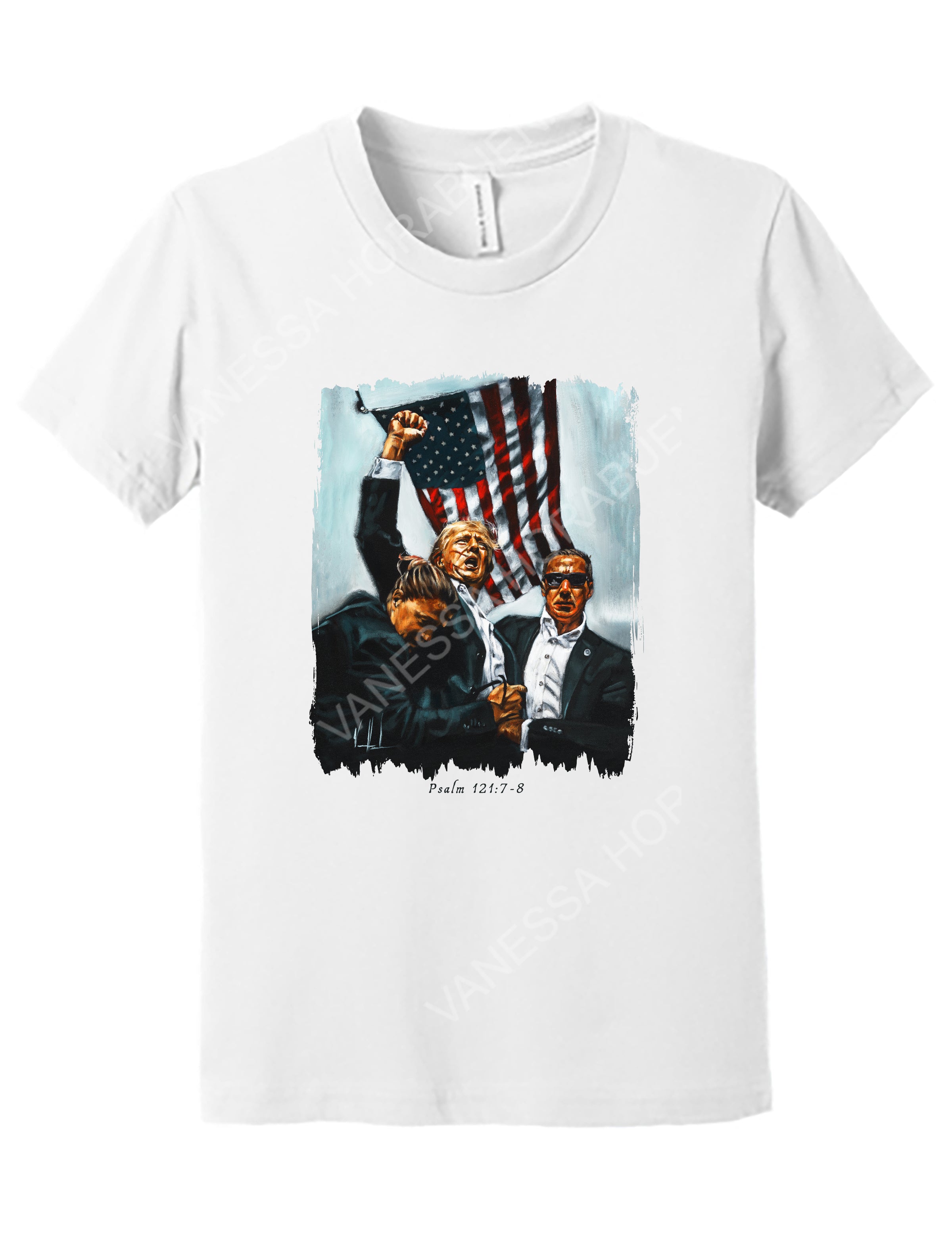 Never Surrender - Kids T (Organic Cotton) Organic Cotton Vanessa Horabuena Kids White Small