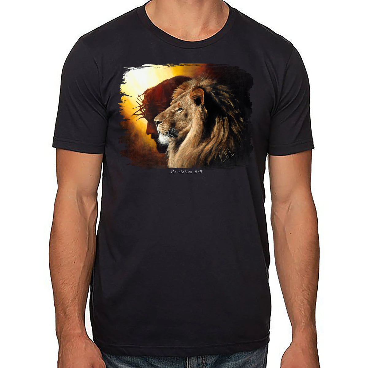 Unisex T (Organic Cotton) - The Lion Of Judah Organic Cotton Vanessa Horabuena