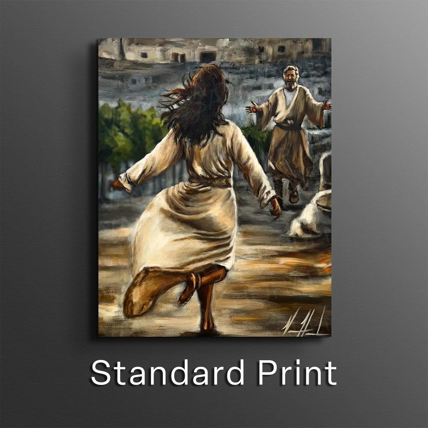 The Prodigal Daughter Jesus Art Print Vanessa Horabuena