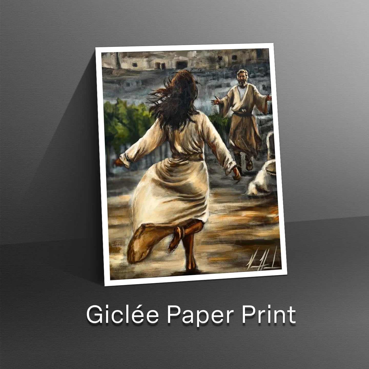 The Prodigal Daughter Jesus Art Print Vanessa Horabuena